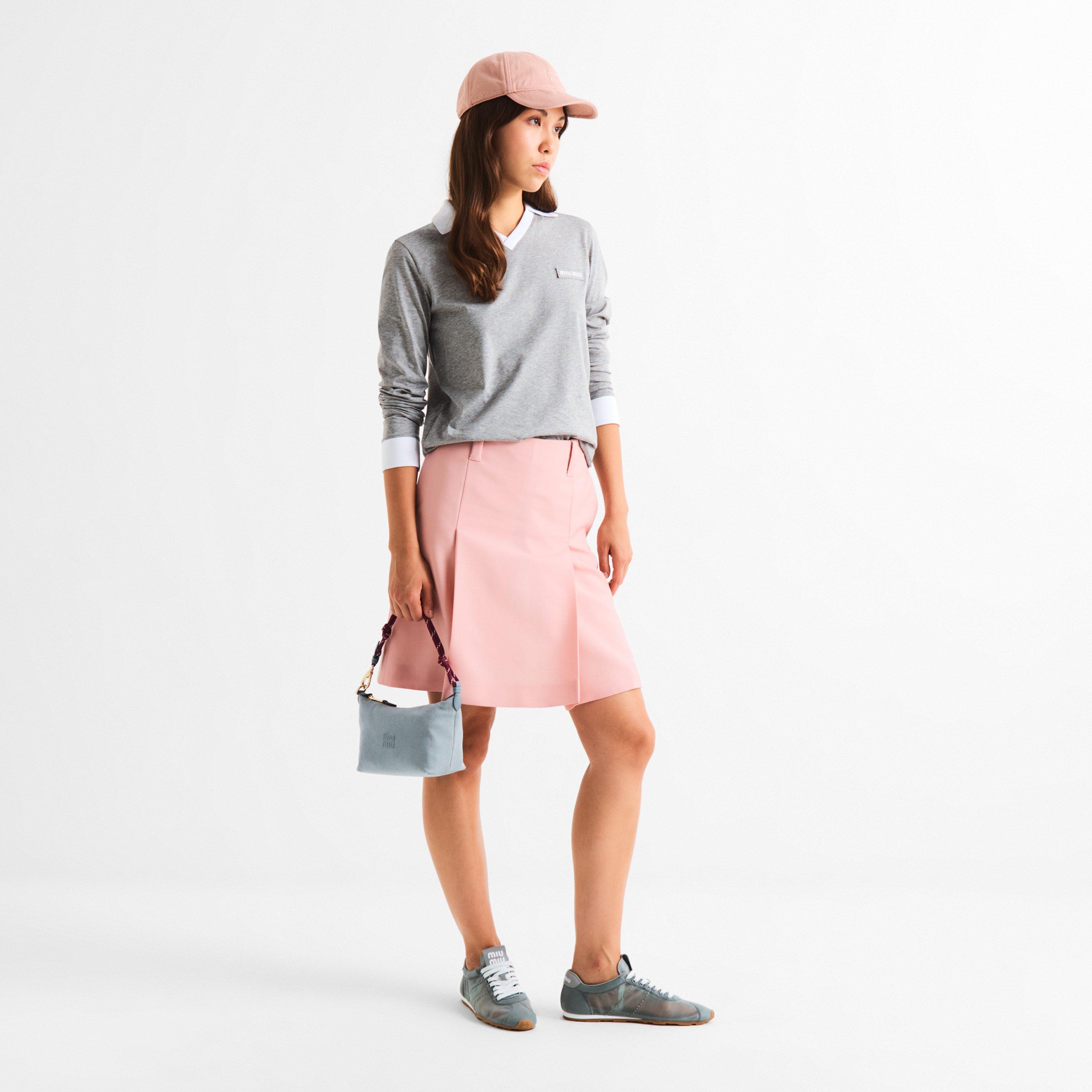Astrale/Amrnto - Miu Miu - Women's Gabardine Pouch - 6