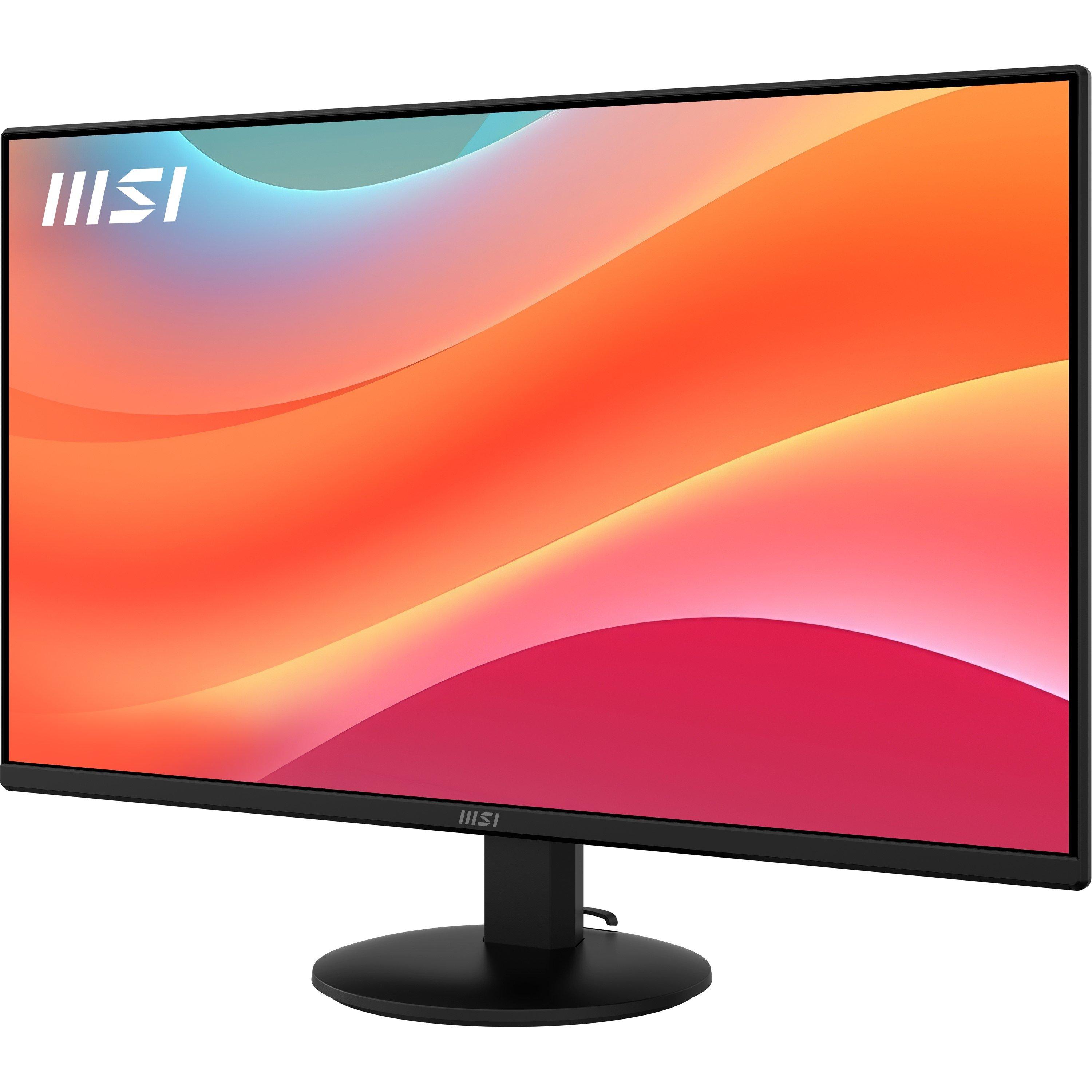 Black - MSI - PRO MP272L 27 inch 100Hz Full HD IPS Monitor - 3