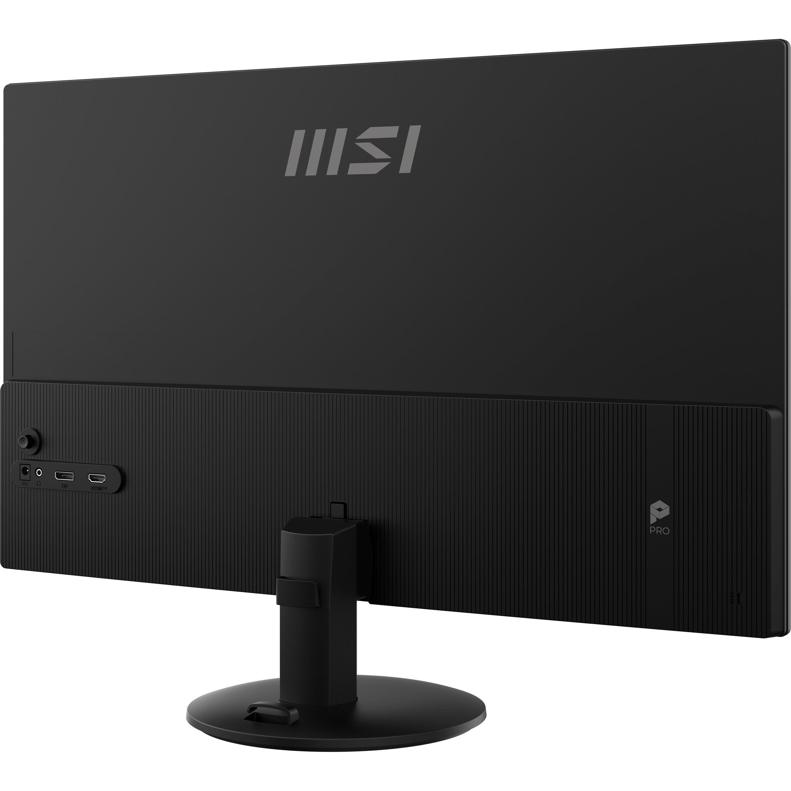 Black - MSI - PRO MP272L 27 inch 100Hz Full HD IPS Monitor - 5