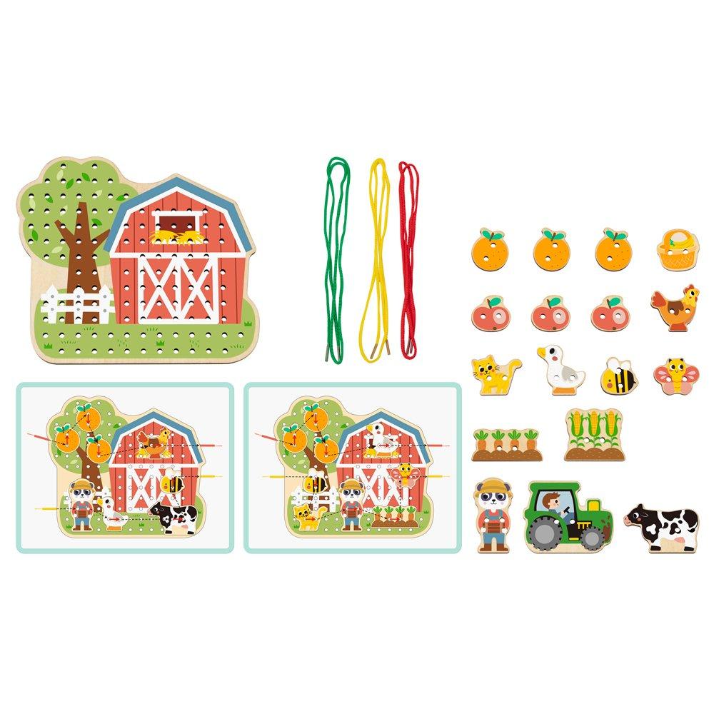 Multi - Tooky Toy - Threading Game - 3