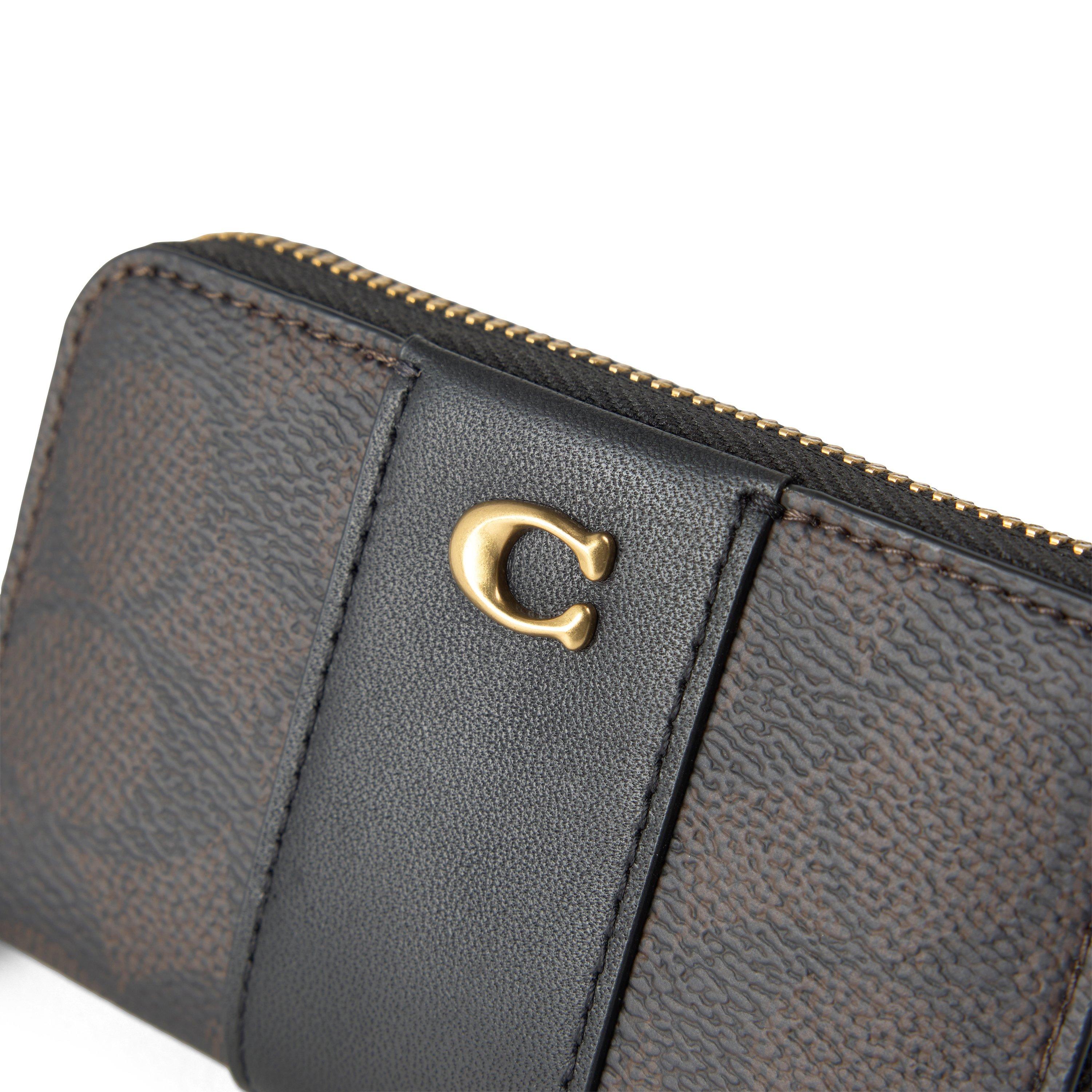 B4/WALNUT BLACK - Coach - Women's Zip Around Purse - 3
