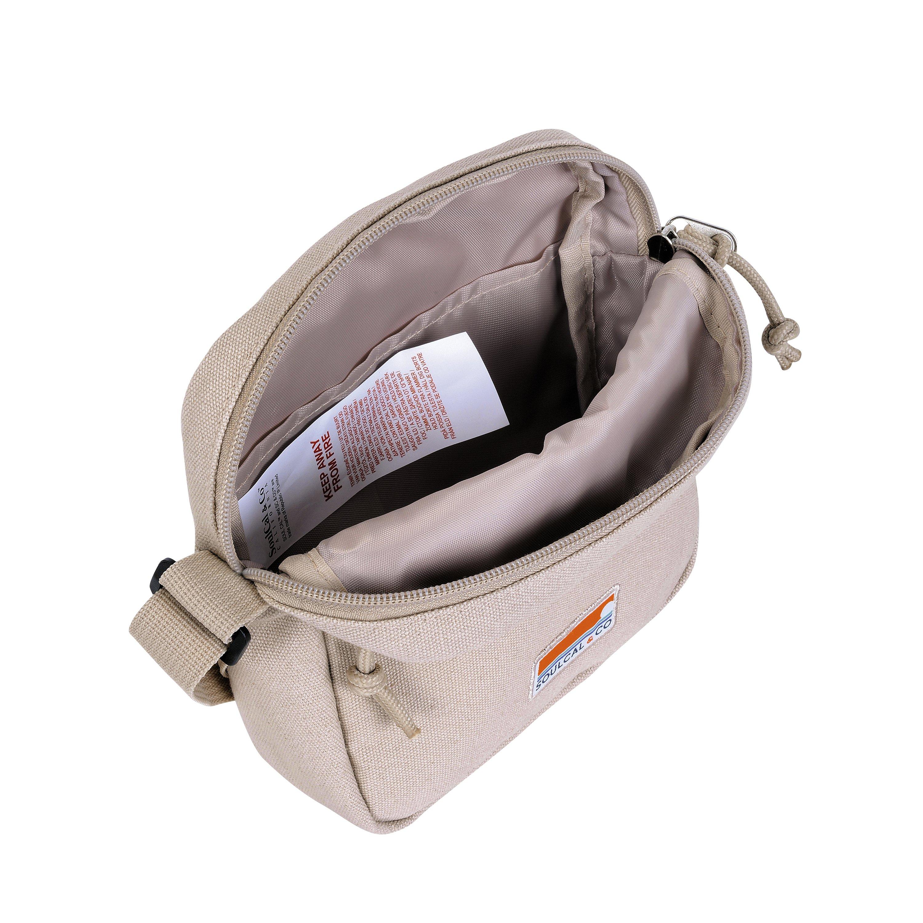 Charcoal/Black - SoulCal - Mini Gadget Bag - 4