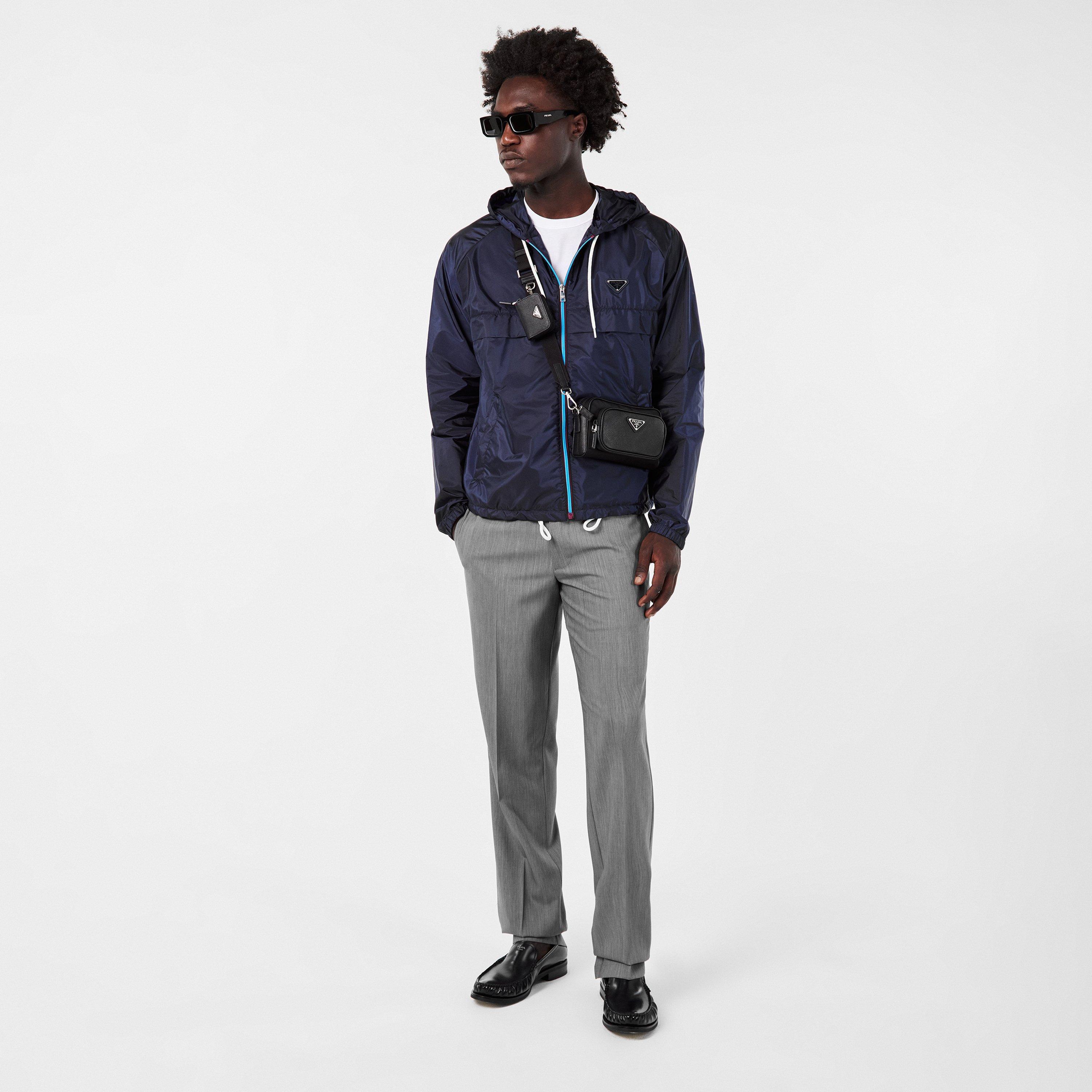 Black - Prada - Men's Camera Cross Body Bag - 6