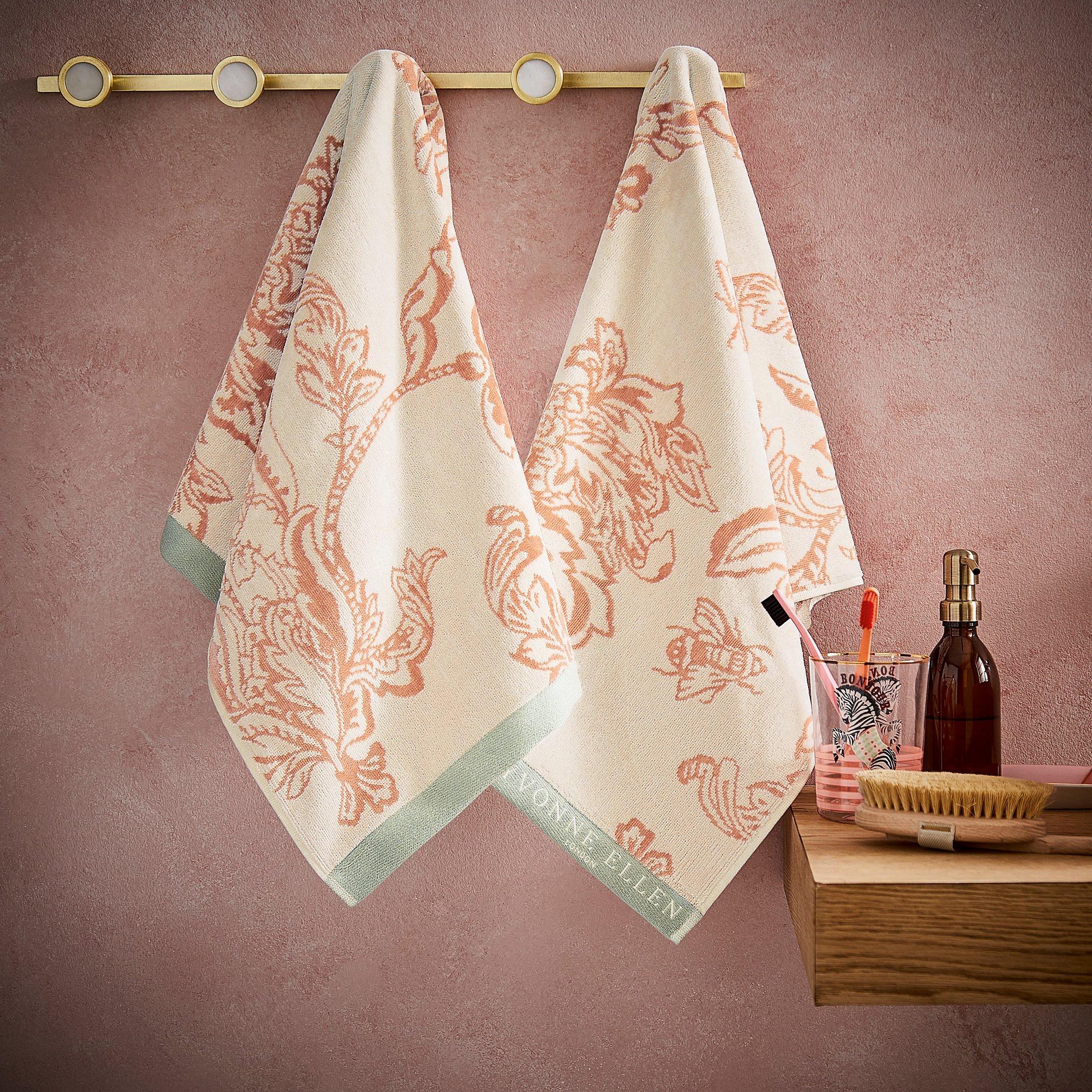 Vintage Rose - Yvonne Ellen - Signature Floral Towel - 1