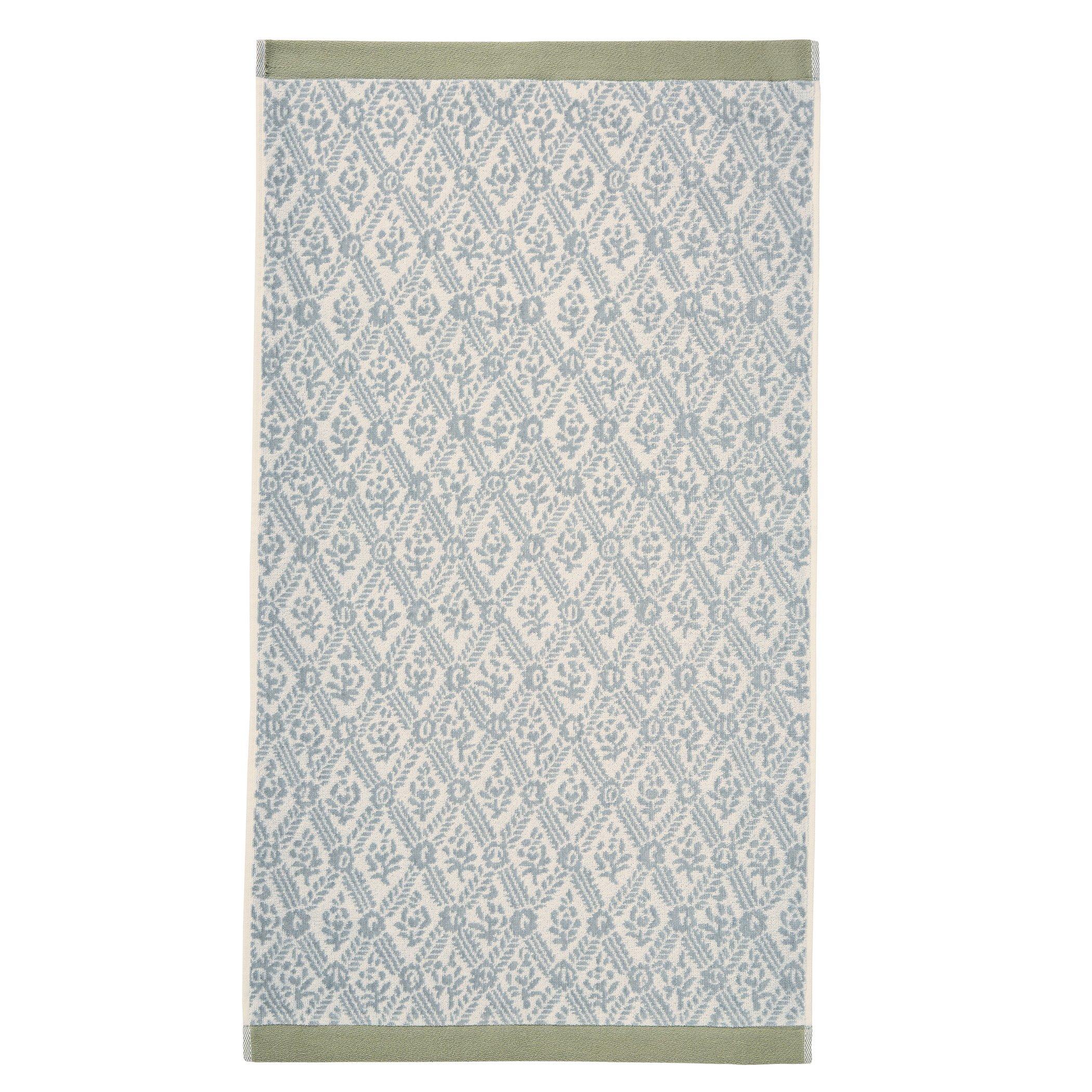 Silver - English Heritage - St Johns Trellis Hand Towel - 2