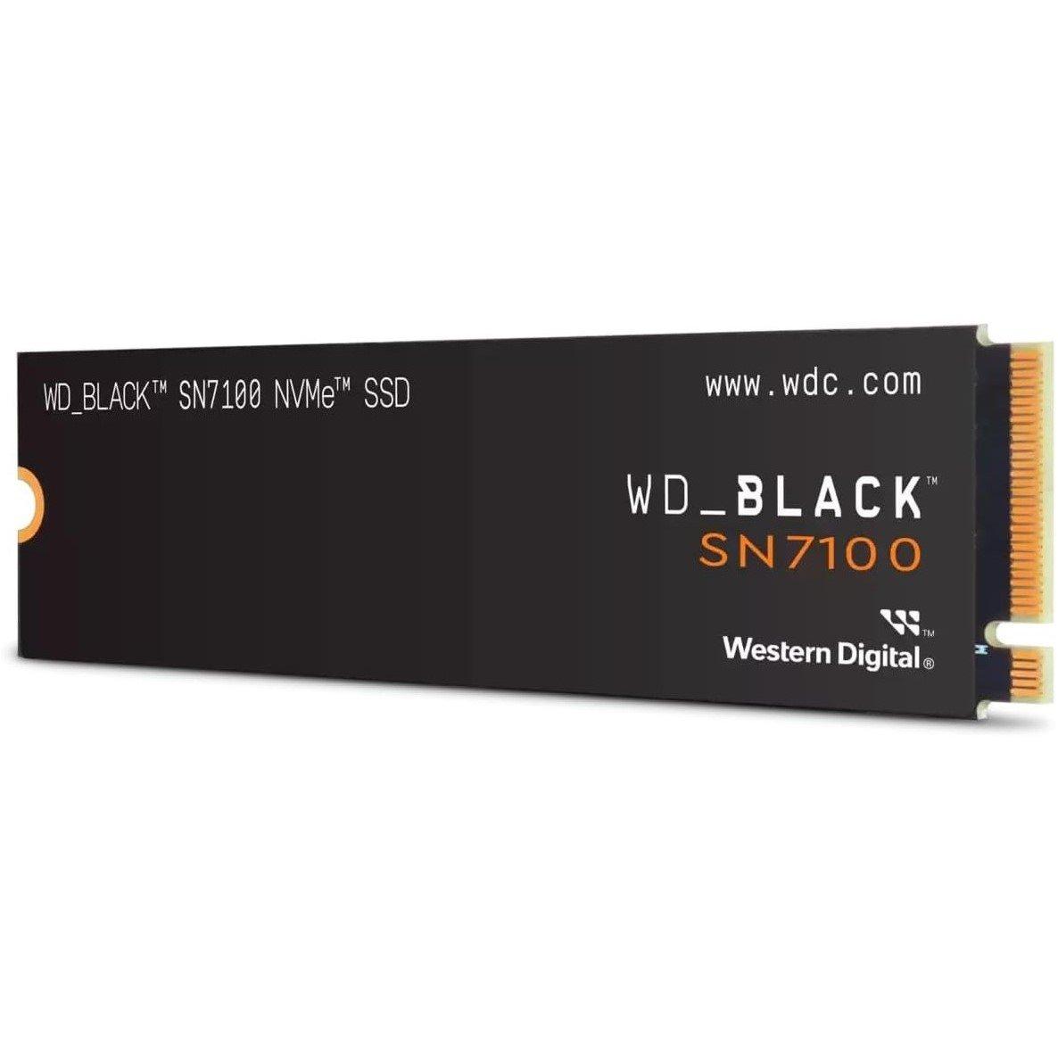 Schwarz - Western Digital - Black SN7100 2TB M.2 PCIe NVMe SSD/Solid State Drive - 2