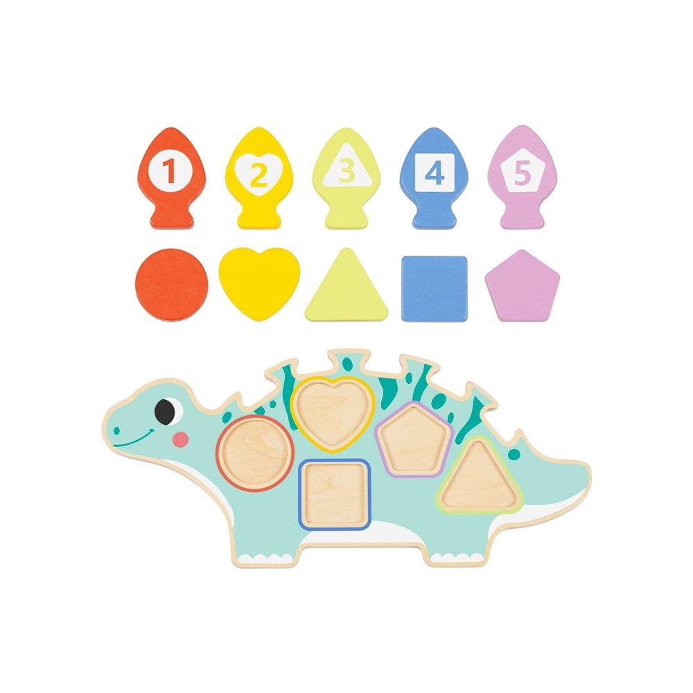 Multi - Tooky Toy - Dinosaur Puzzle - 3