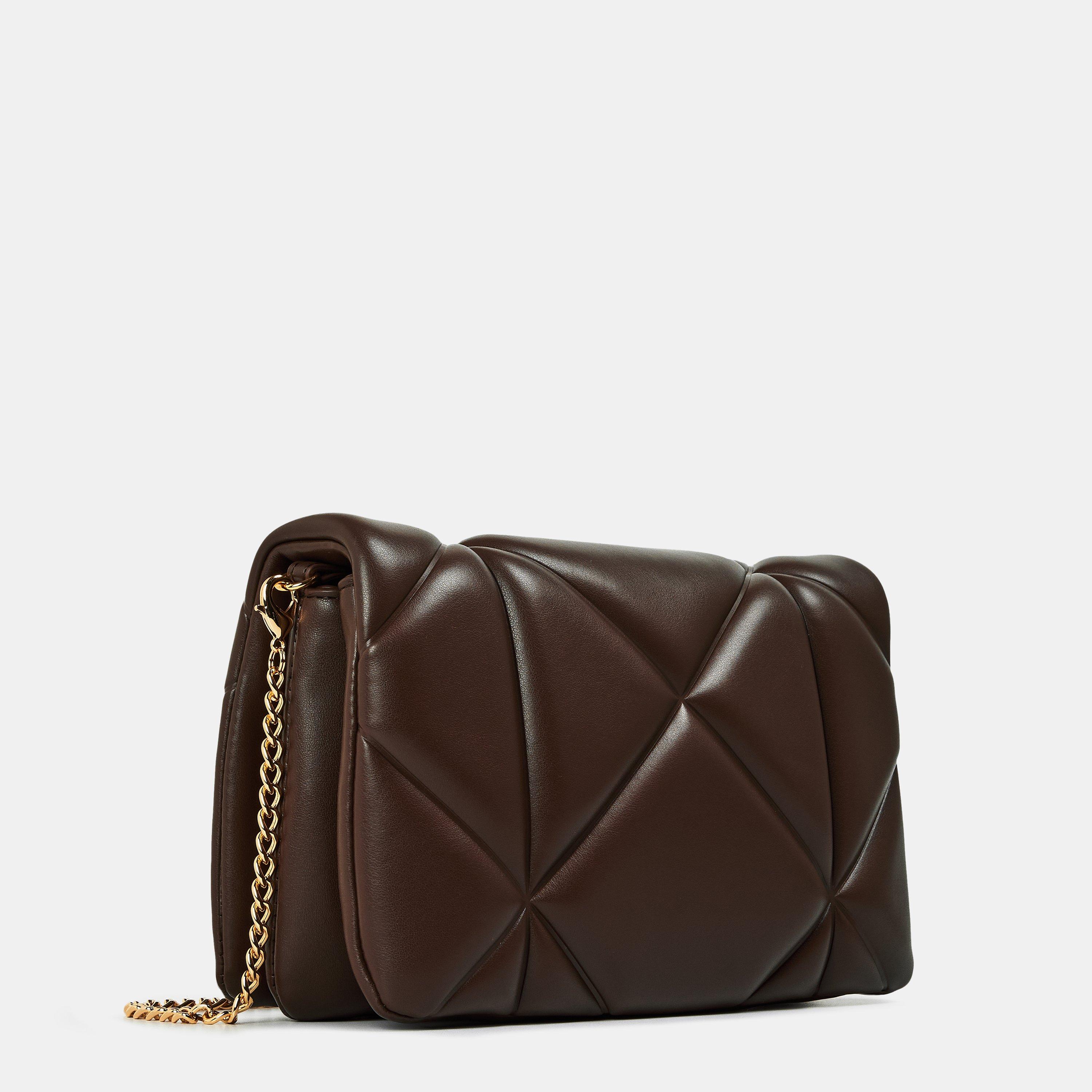 CHOCOLATE - Love Moschino - Women's LM Quilted Cross Body Bags - 2