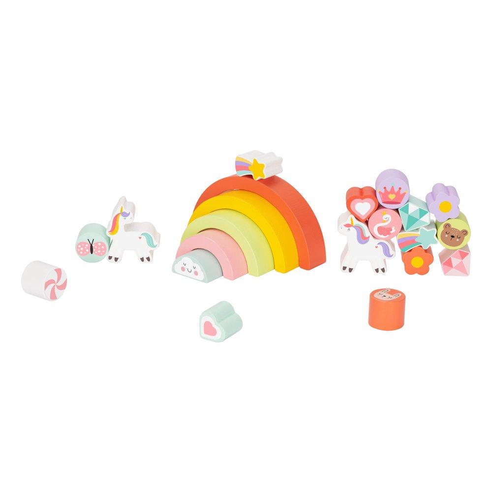 Unicorn - Tooky Toy - Unicorn Balance Stacker - 2