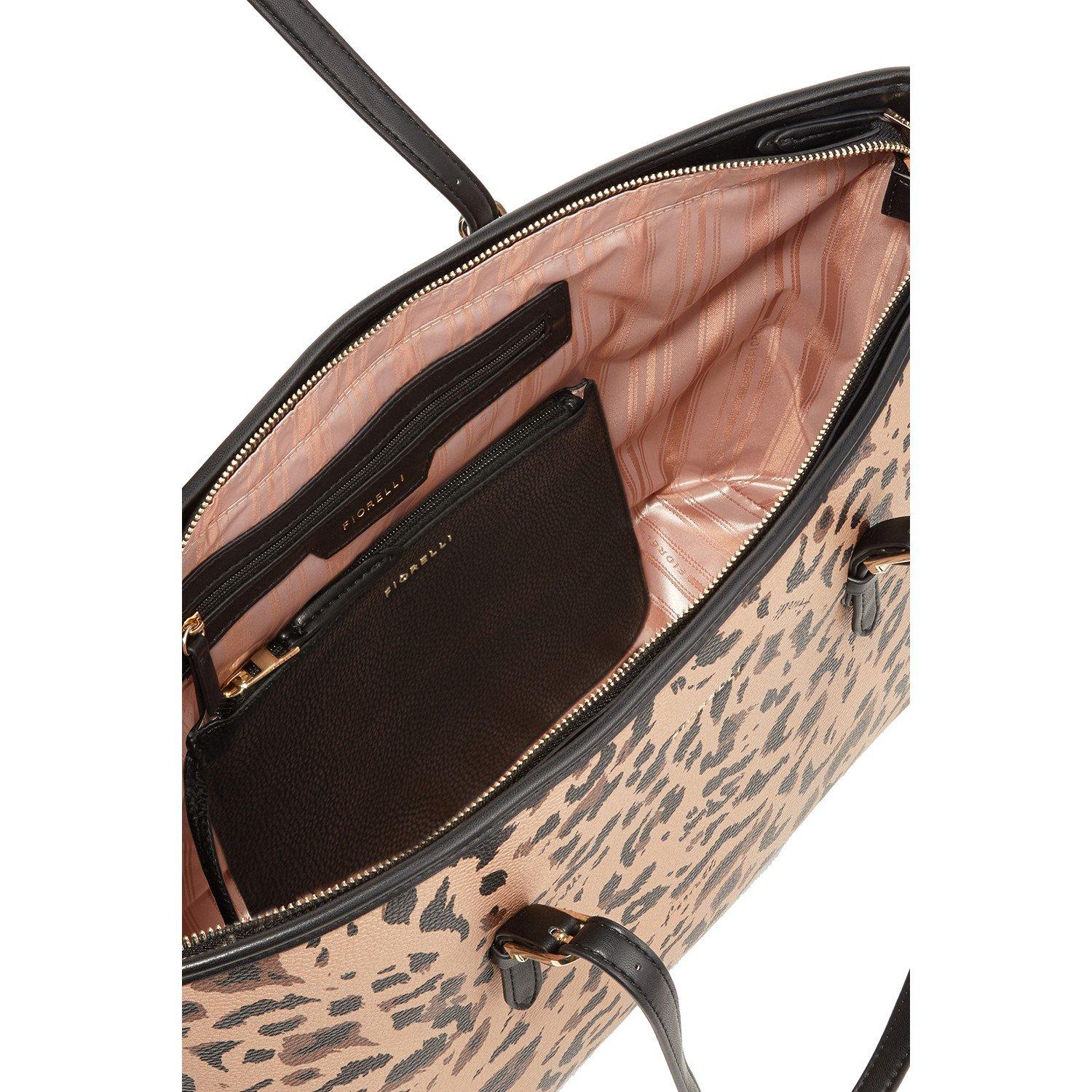 LEOPARD PRINT - Fiorelli - Women's Etta Tote Bag - 4