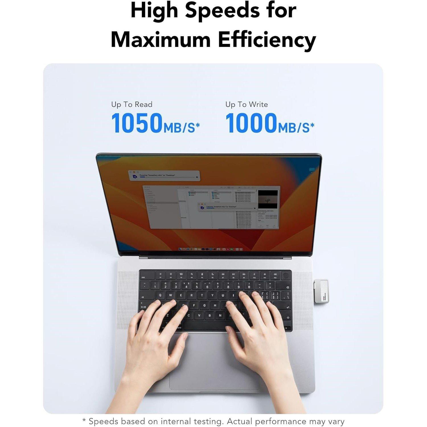 Black - Lexar - 2TB Portable SSD - 4