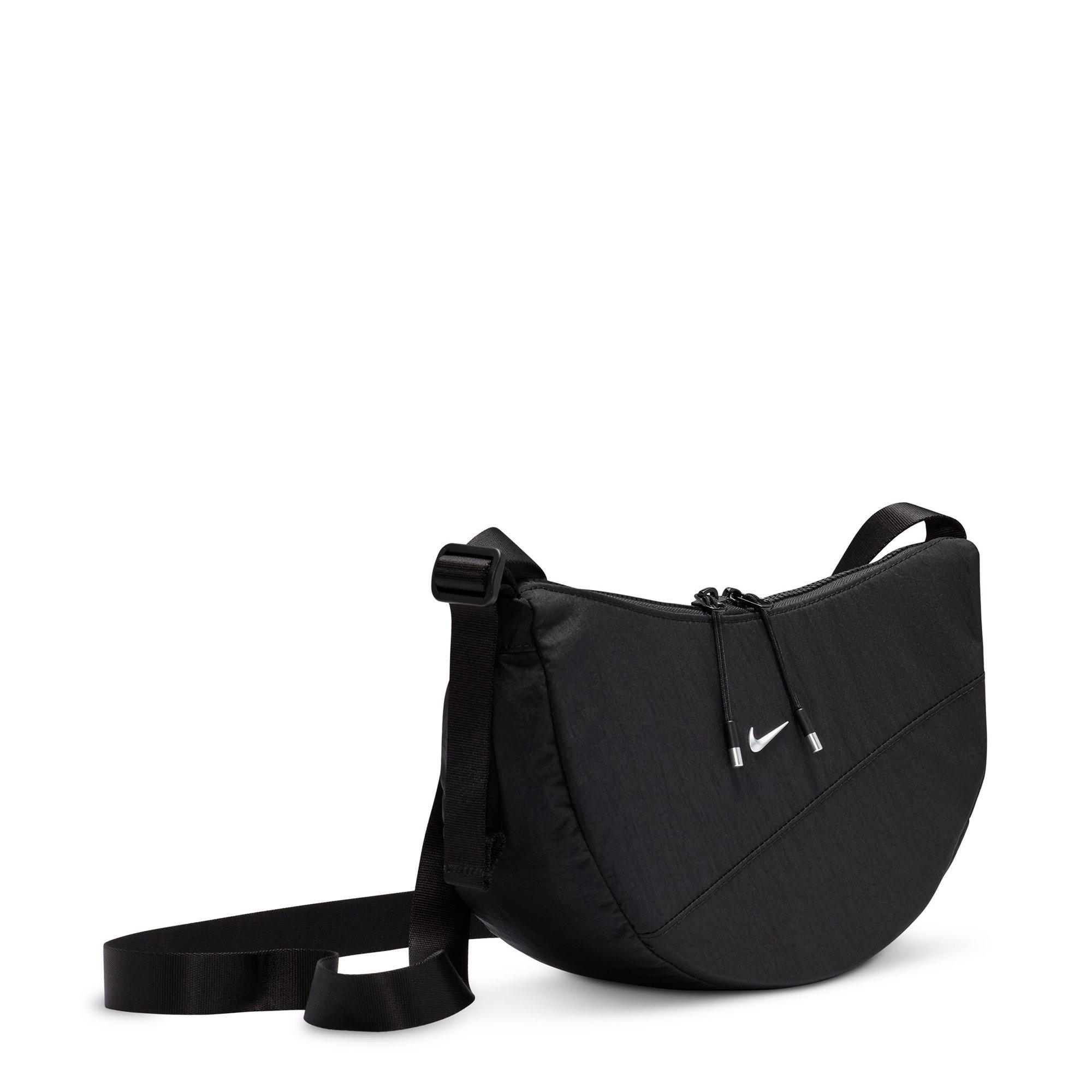 Blk/Matte Silv - Nike - Nike Aura Crescent Adults Crossbody Bag - 3
