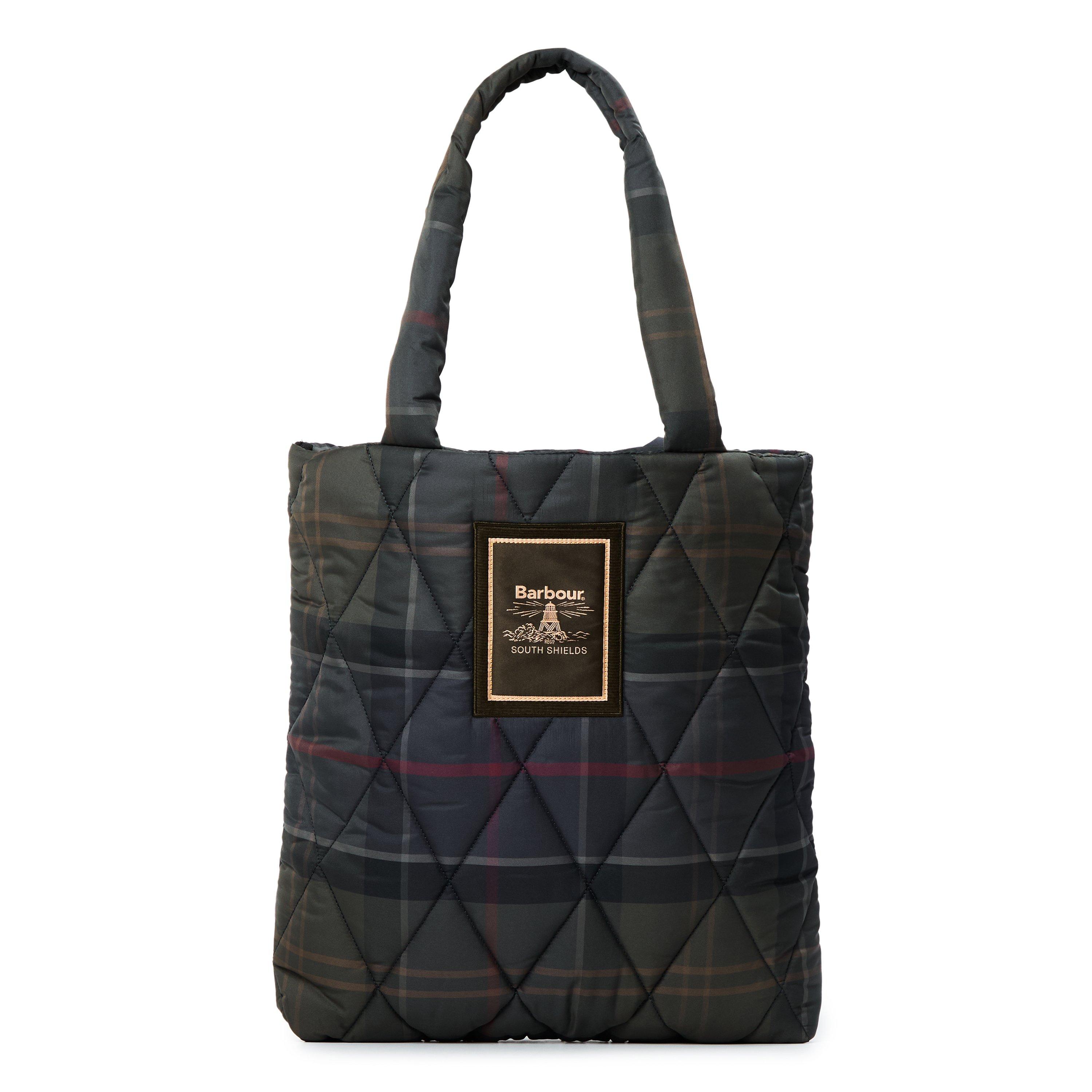 Barbour Women's Arlene Tartan Quilted Tote Bag - Shw Clsc Tartan