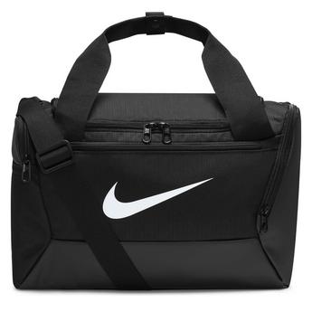 Nike hvid Brasilia Duffel Bag (Extra Small)