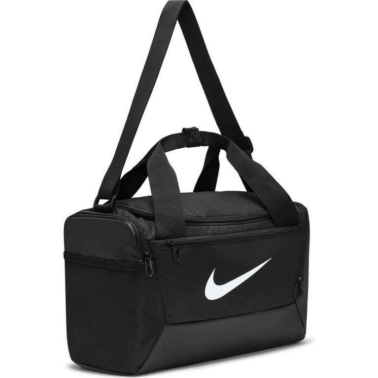 Schwarz/Weiß - Nike - Brasilia Duffel Bag (Extra Small) - 3