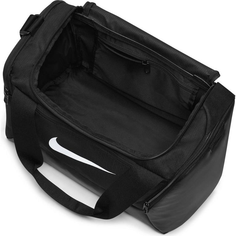 Schwarz/Weiß - Nike - Brasilia Duffel Bag (Extra Small) - 5