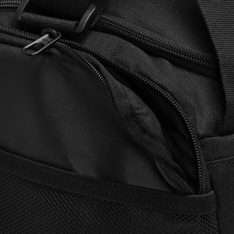Schwarz/Weiß - Nike - Brasilia Duffel Bag (Extra Small) - 6