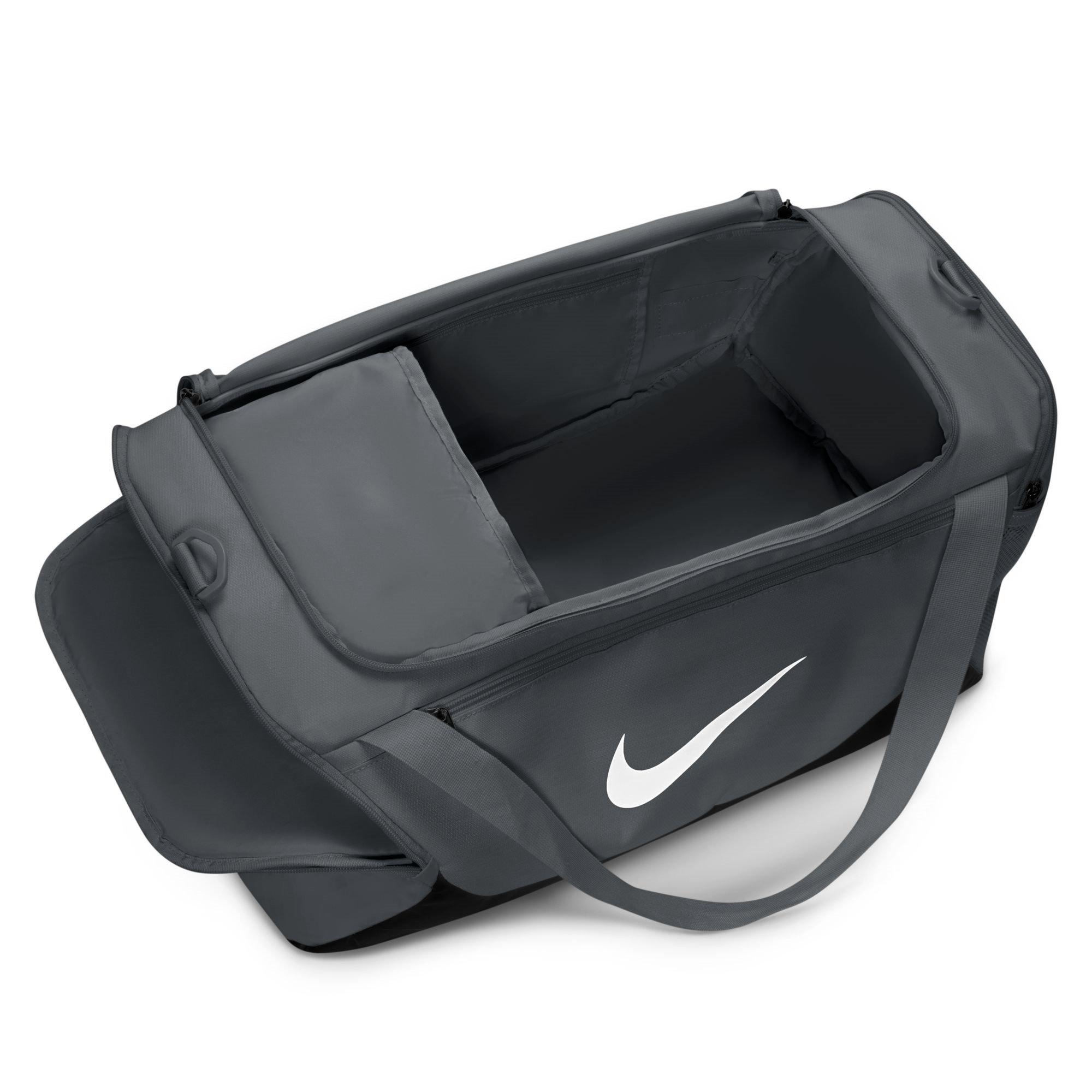 Nike Brasilia 40L Small Duffel Bag 'Smoke Grey Black White' — foto 4