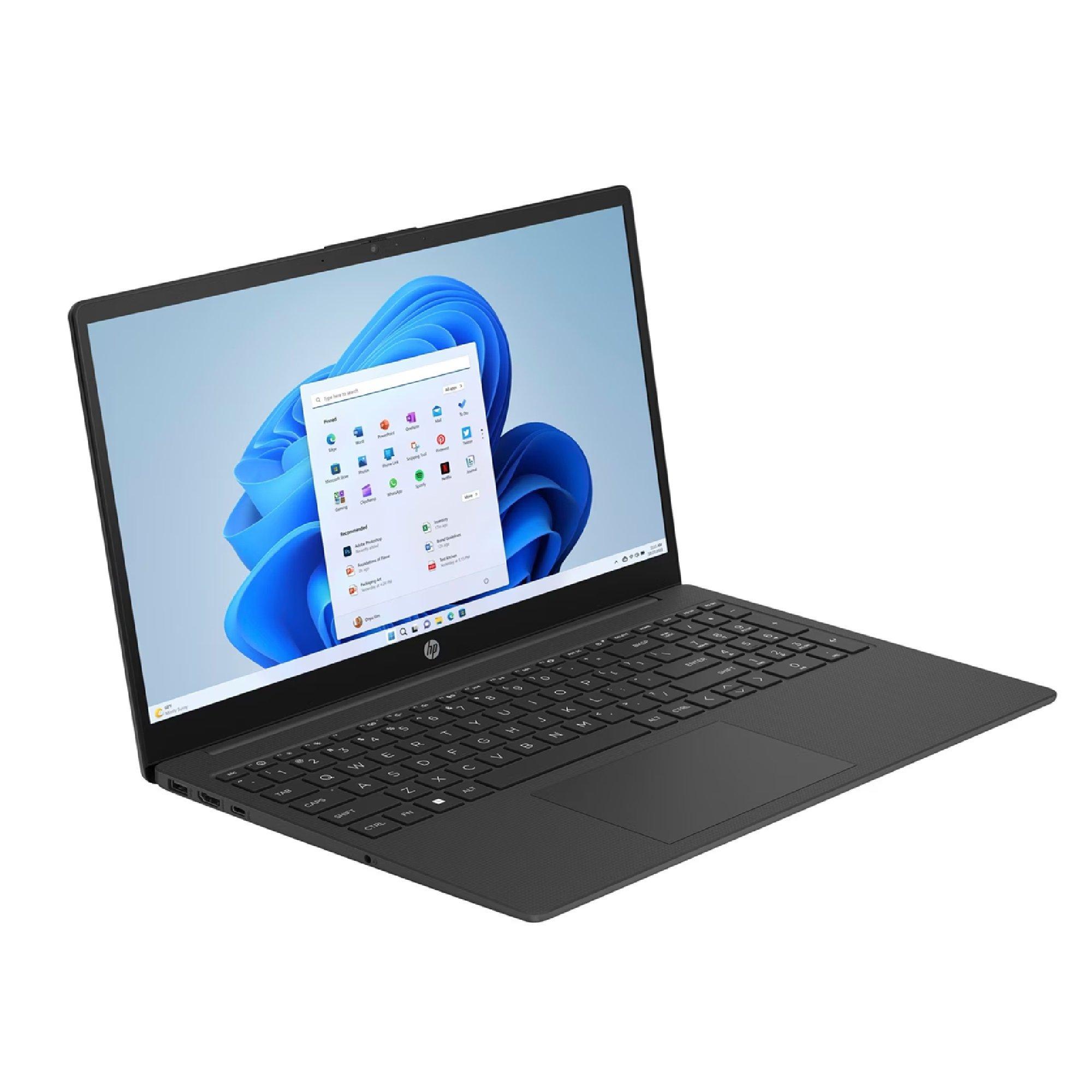 Black - HP - HP 15 Laptop -  Core i3 8GB 512GB Win 11 - 2