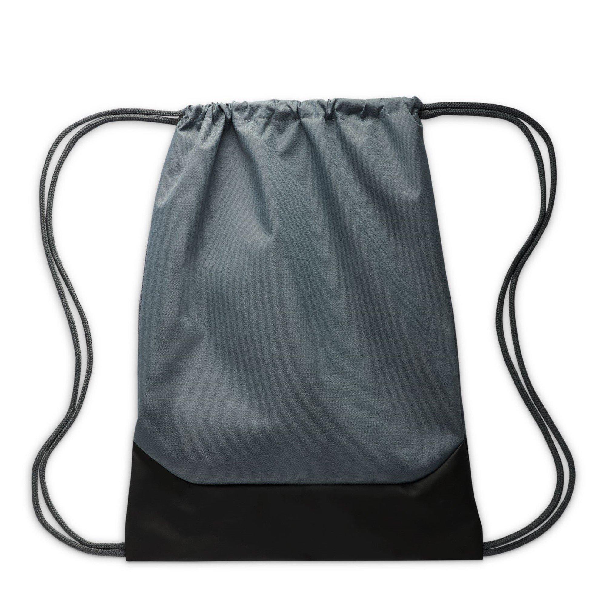 Grey/White - Nike - Brasilia Gym Sack - 2