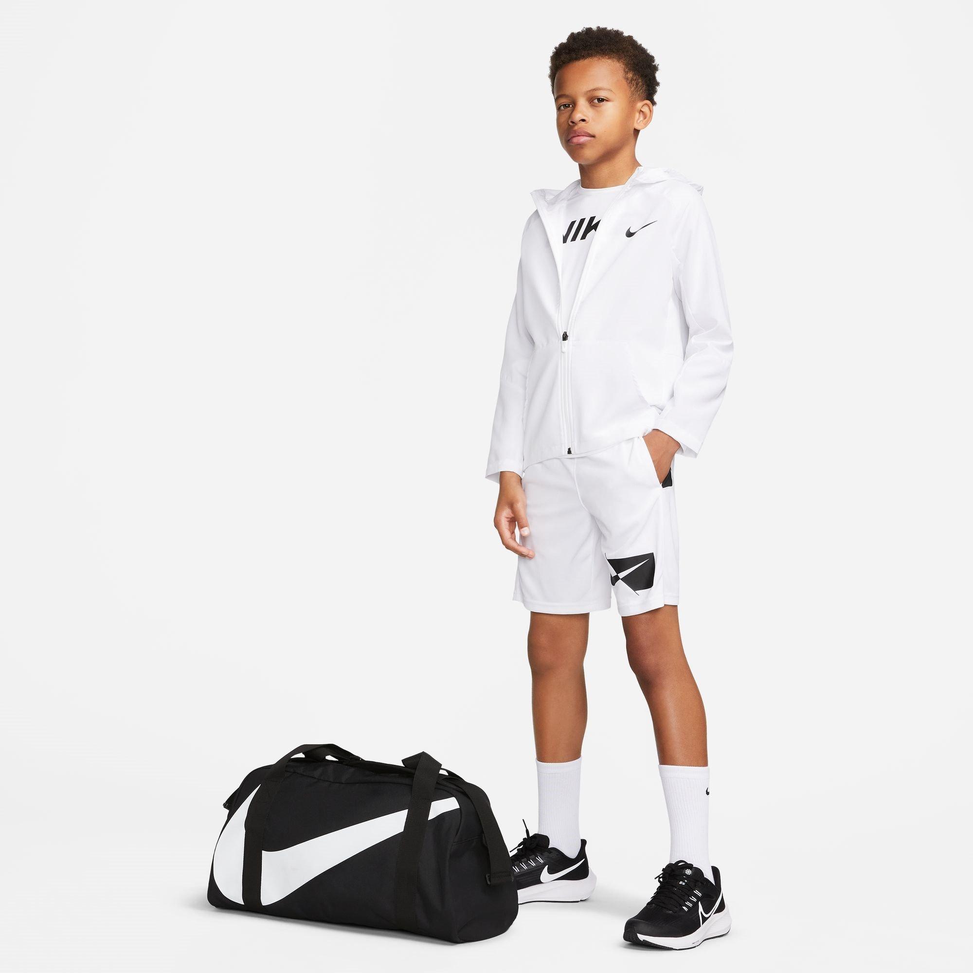 Black/White - Nike - Gym Club Kids Bag (25L) - 7