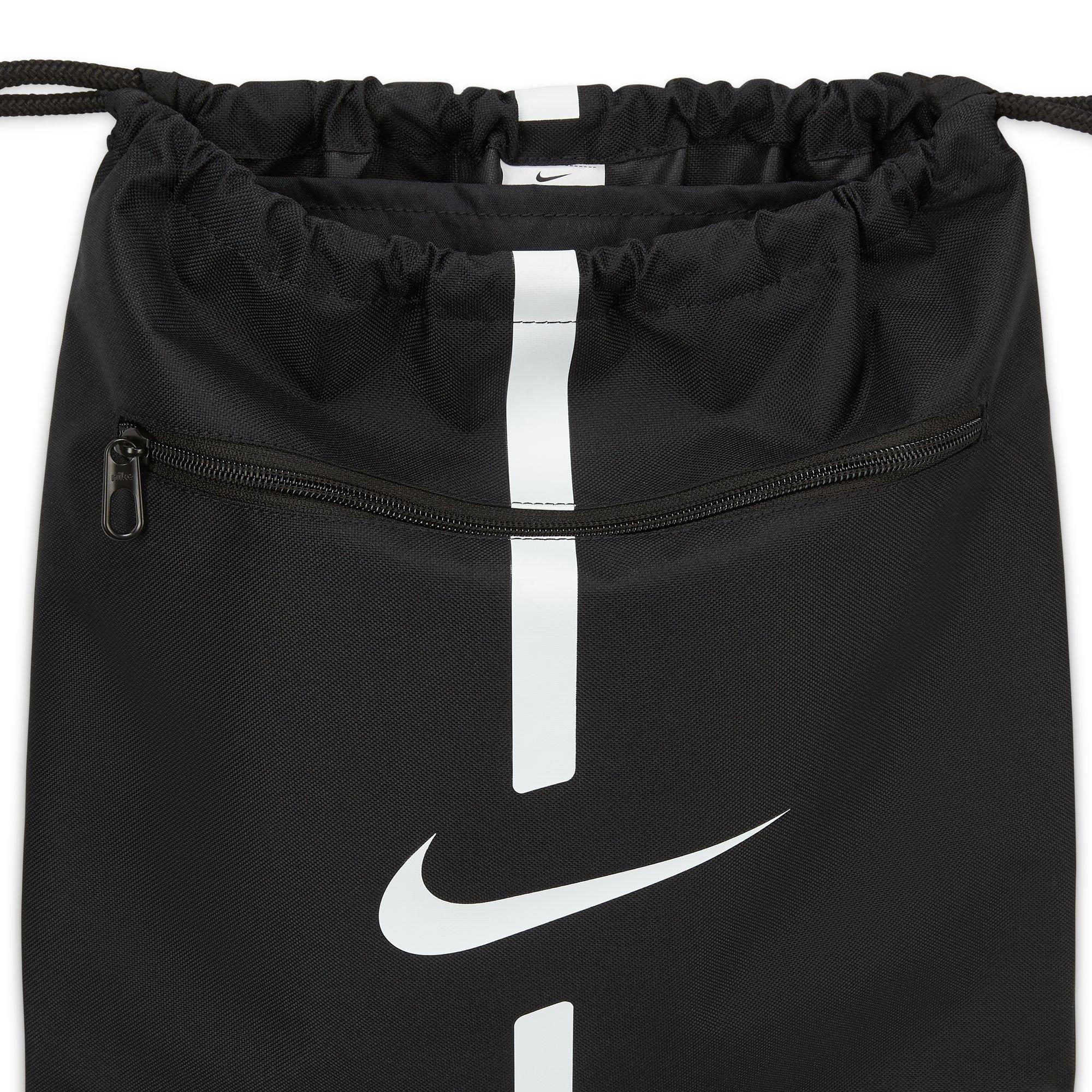 Blk/Blk/Wht - Nike - Academy Gym Sack - 3