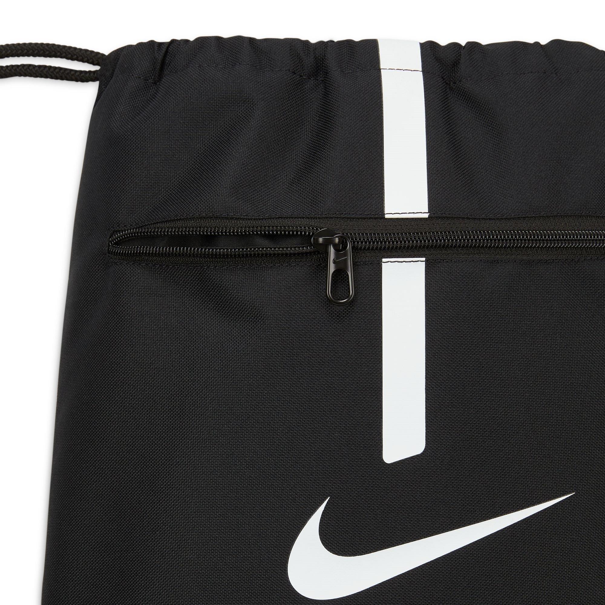 Blk/Blk/Wht - Nike - Academy Gym Sack - 4