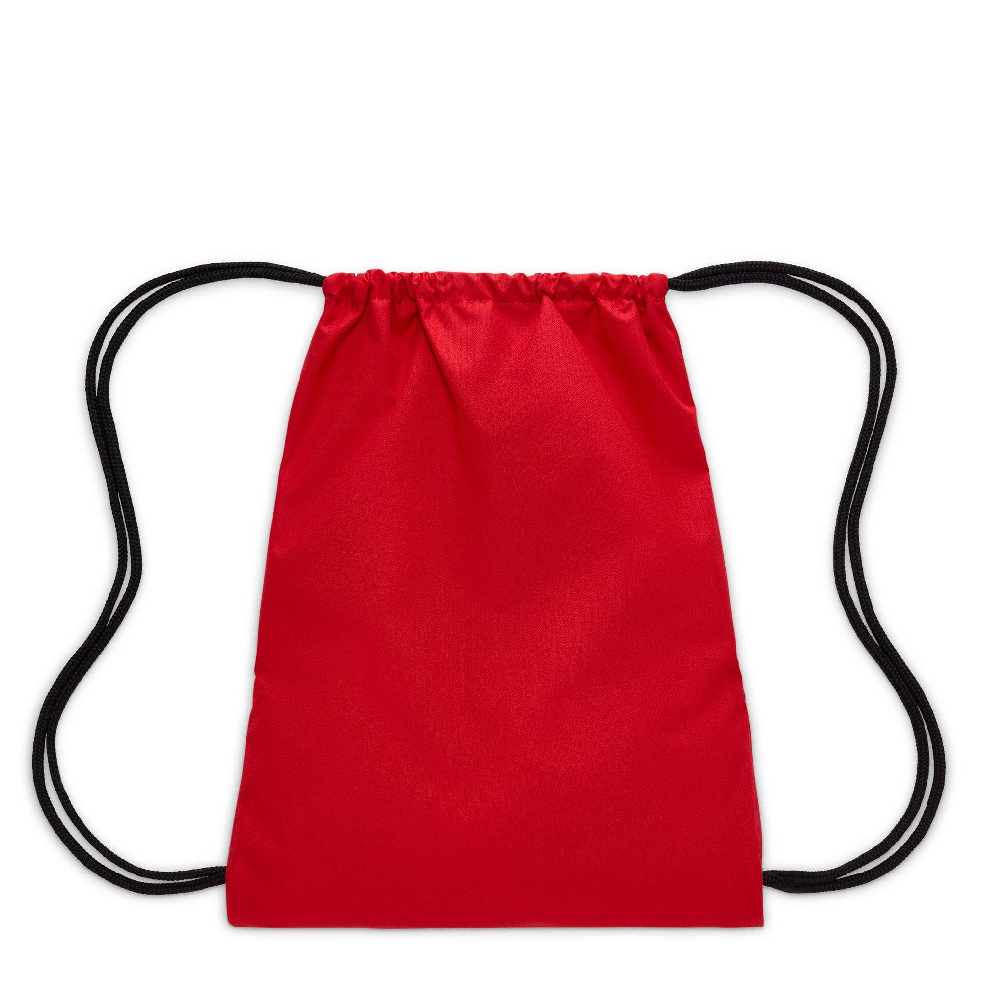 Uni Red/Blk/Wht - Nike - Drawstring Cat Gym Bag Mens - 2