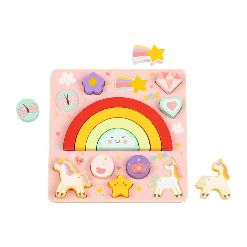 Multi - Tooky Toy - 2 In 1 Balance Puzzle - 2