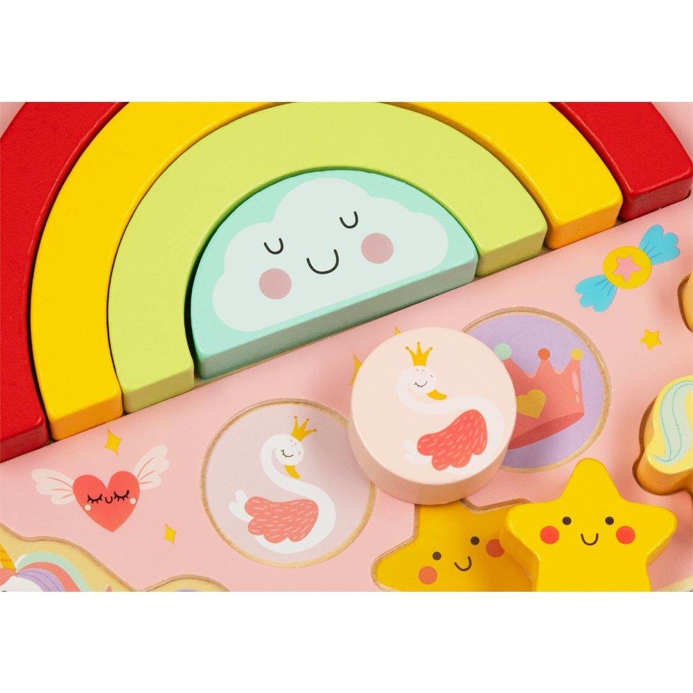 Multi - Tooky Toy - 2 In 1 Balance Puzzle - 4