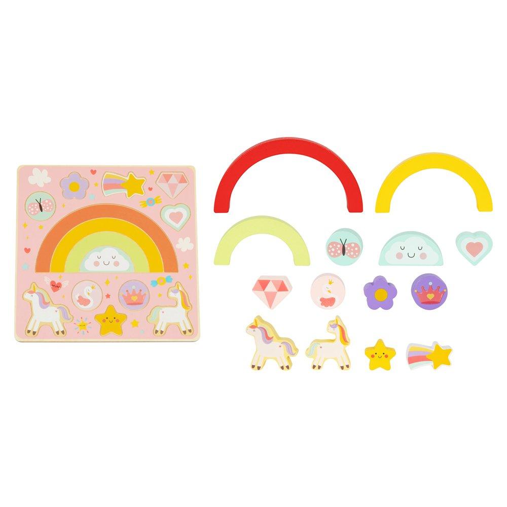 Multi - Tooky Toy - 2 In 1 Balance Puzzle - 5