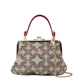 Vivienne Westwood Granny Frame Jacquard Bag