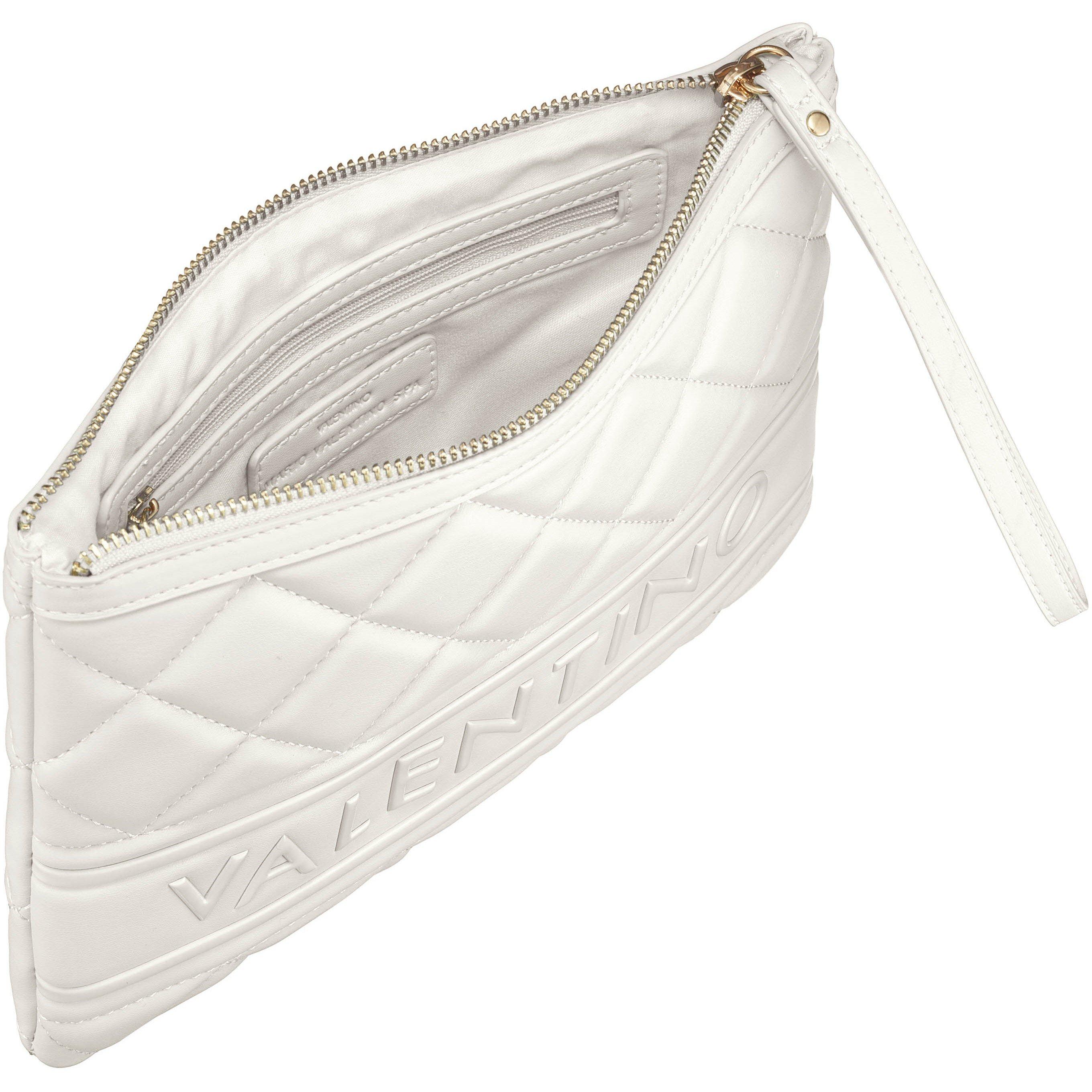 Bianco 006 - Valentino - Zip Cross Body Quilted Ada Bag - 4
