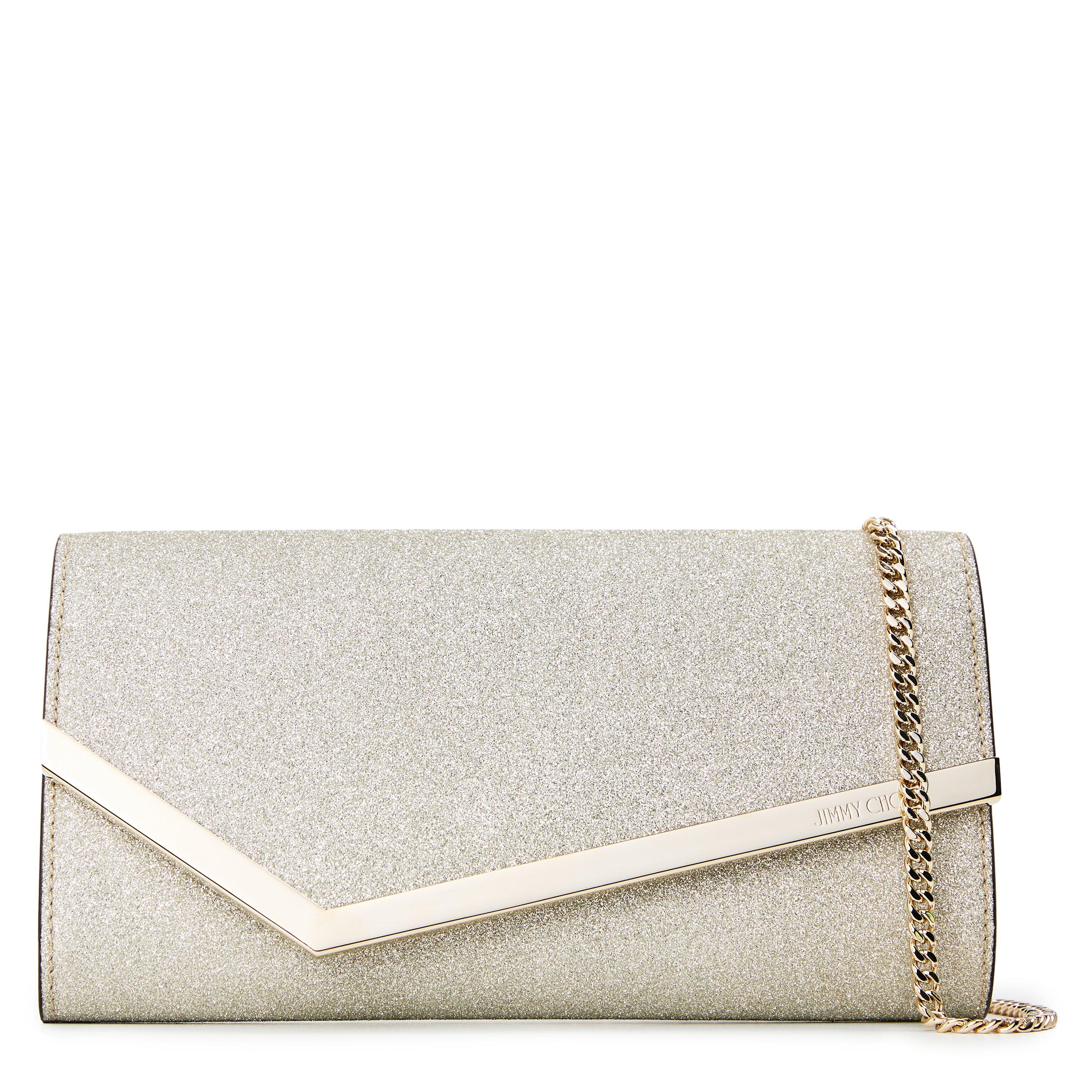 Platinum Ice - Jimmy Choo - Jimmy Emmie Clutch Ld64 - 1