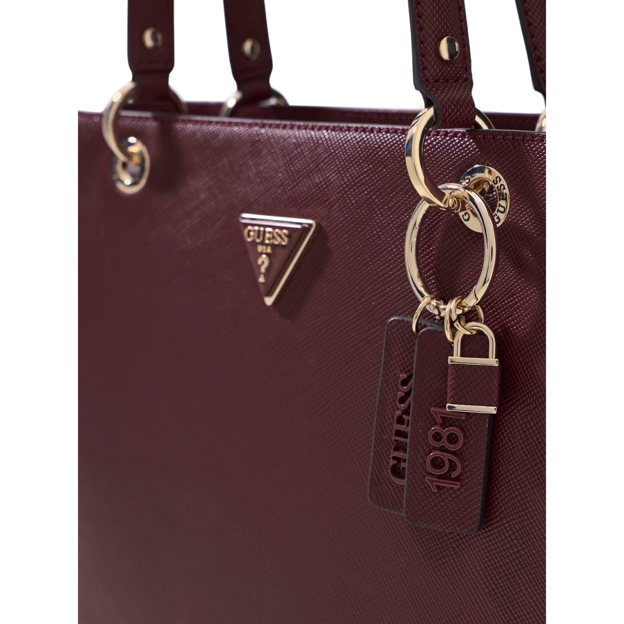 BURGUNDY - Guess - Guess NOELLE II TOTE Ld64 - 3