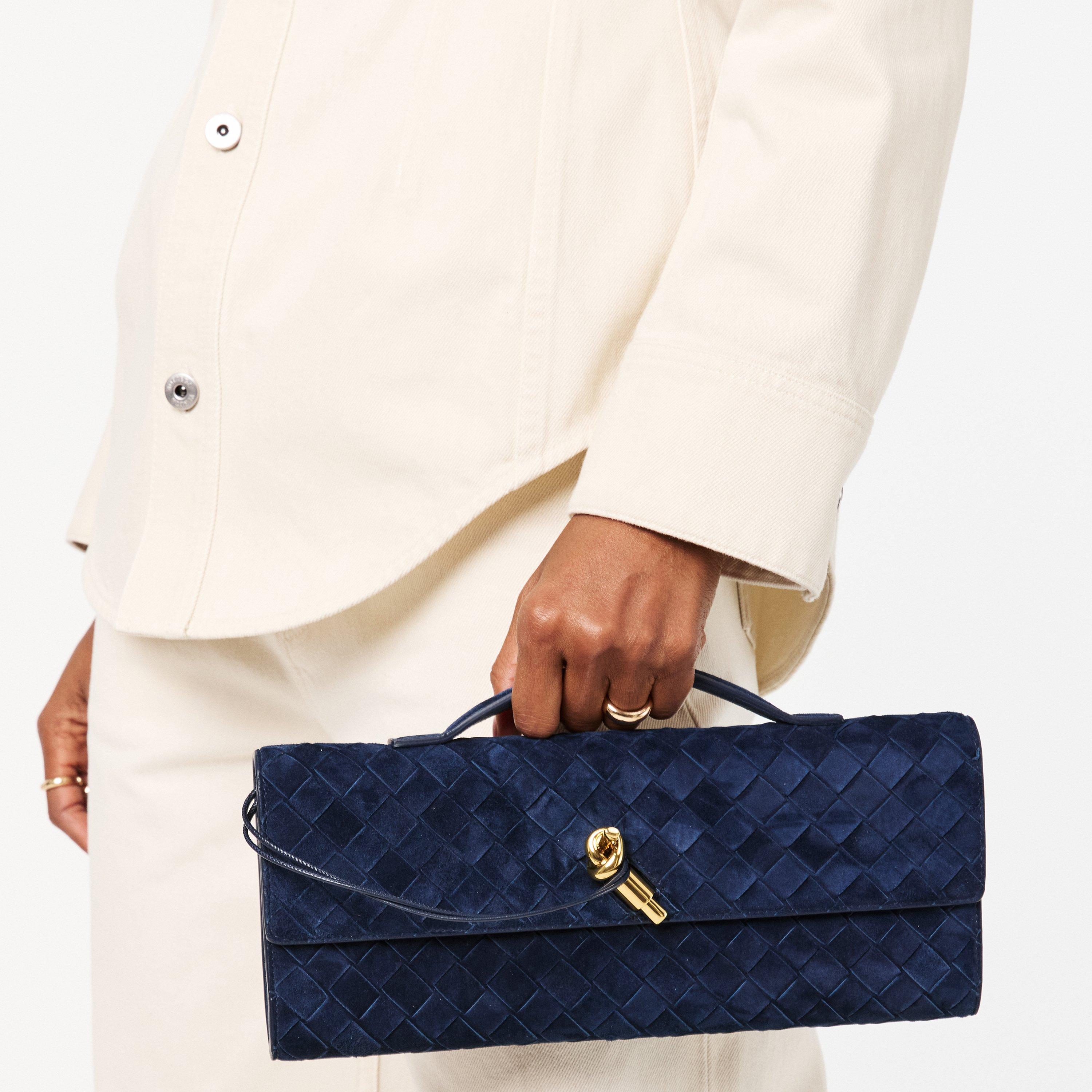 Nocturnal - Bottega Veneta - Womens Andiamo Clutch - 3