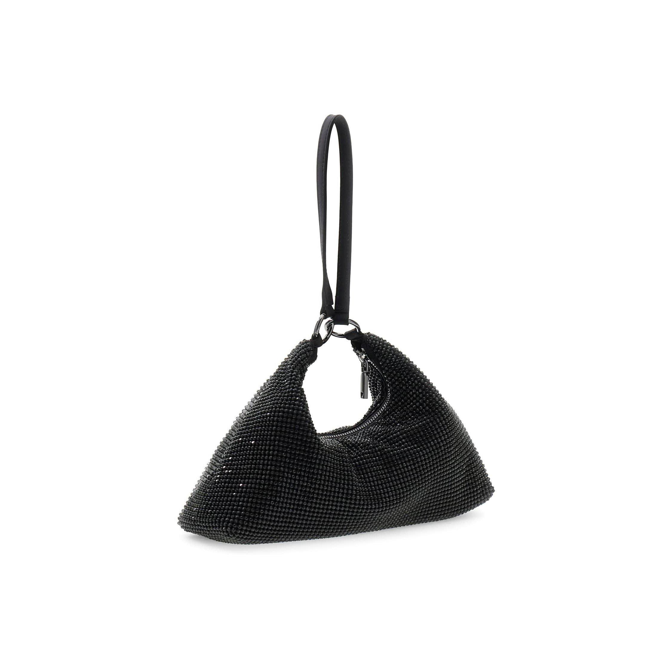 BLACK - Guess - Women's Jewels Wristlet Metal Shoulder Bag - 2