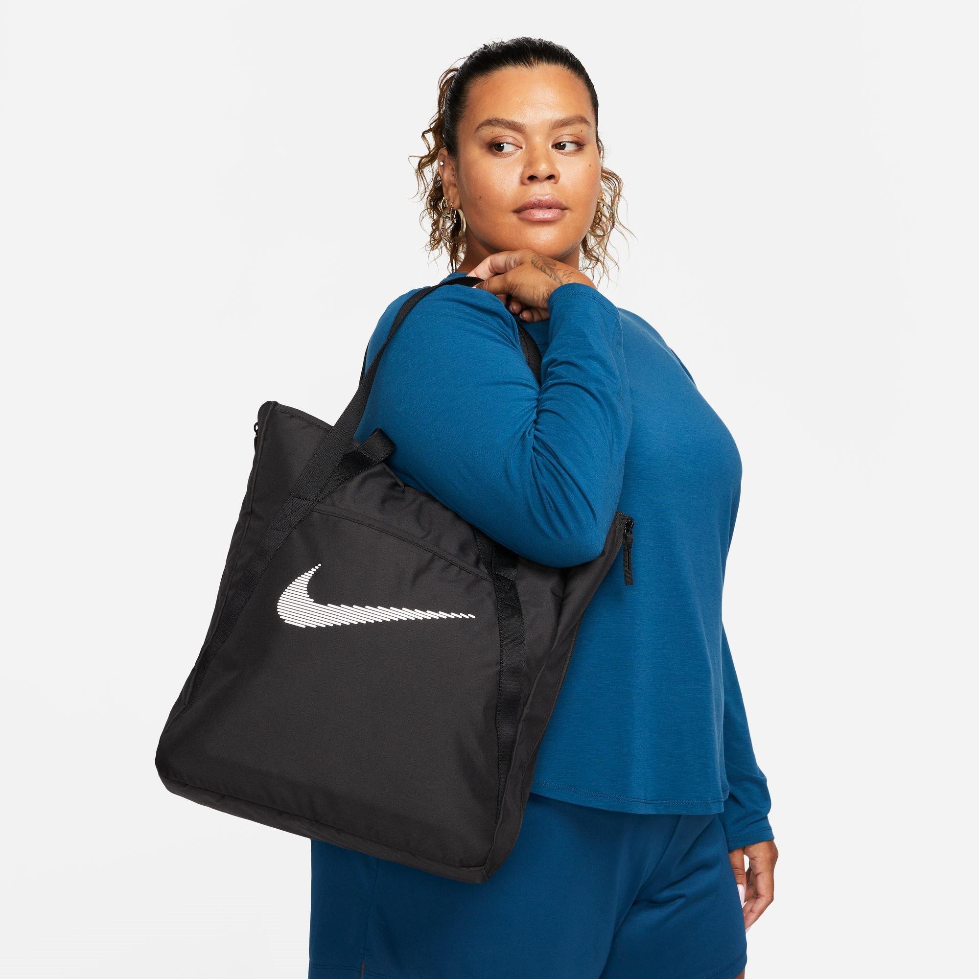 Black/Blk/White - Nike - Womens Gym Tote Bag - 3