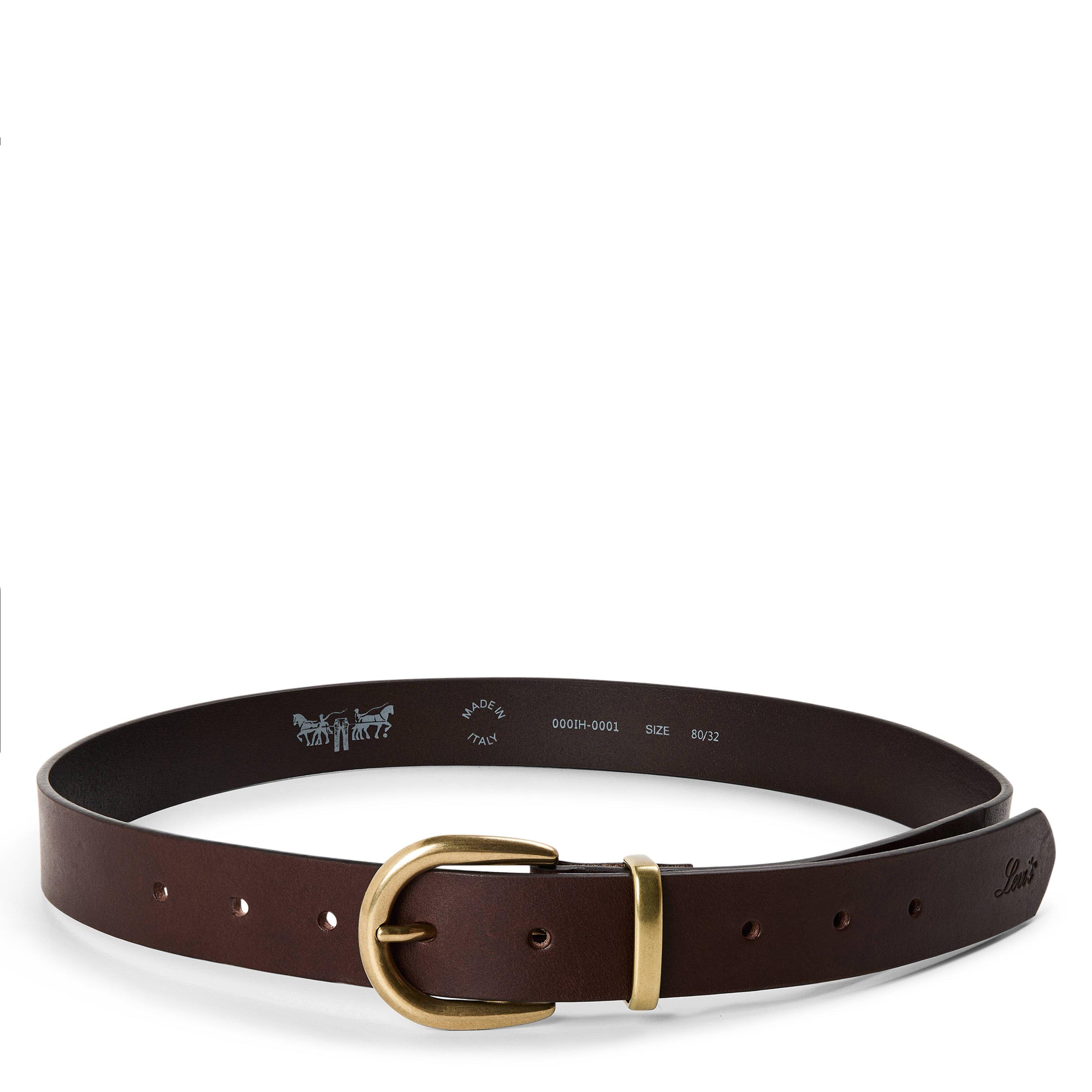 Levis Women's Phoebe Belt Caviar - Khaki - 90