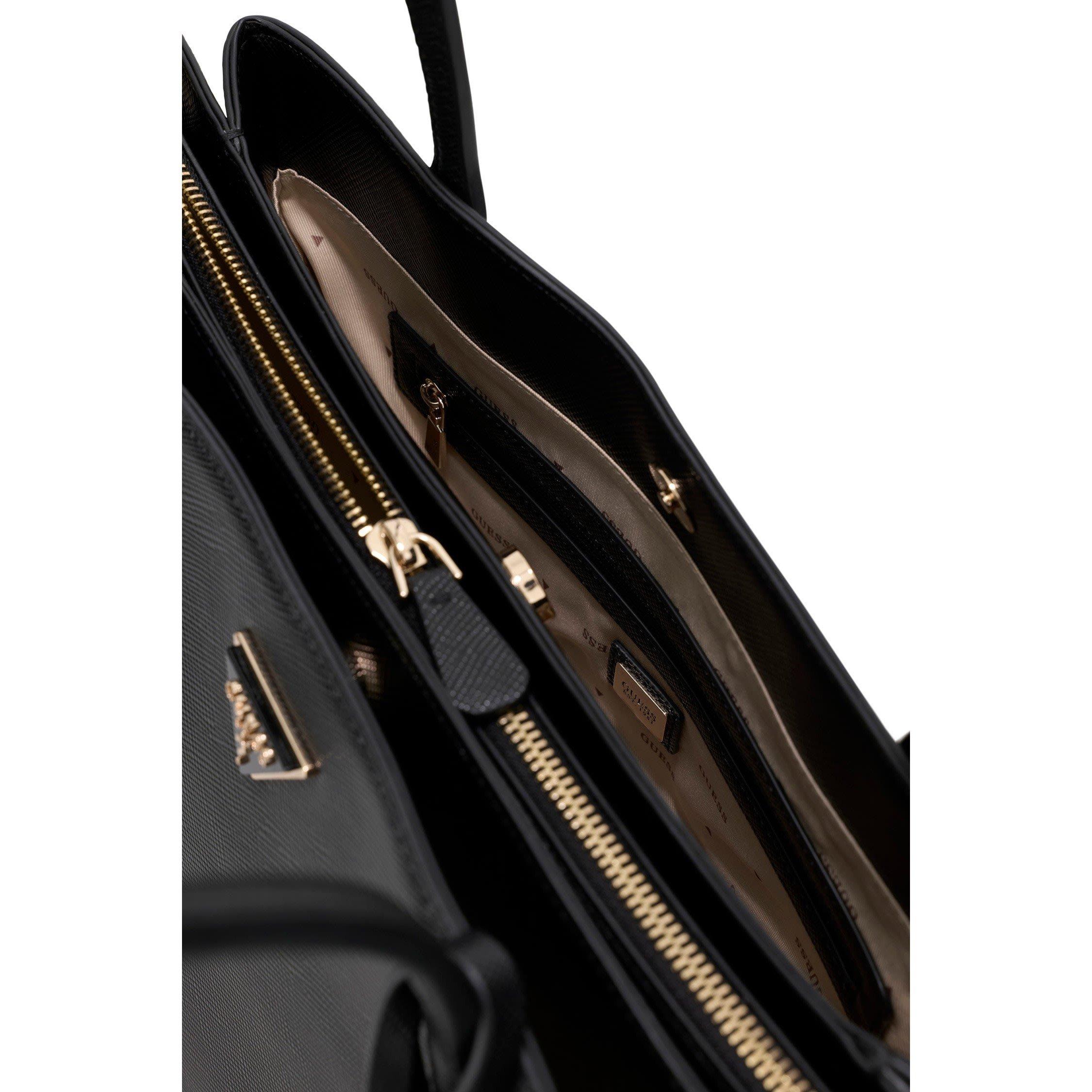 Black - Guess - Guess NOELLE TOTE Ld00 - 4