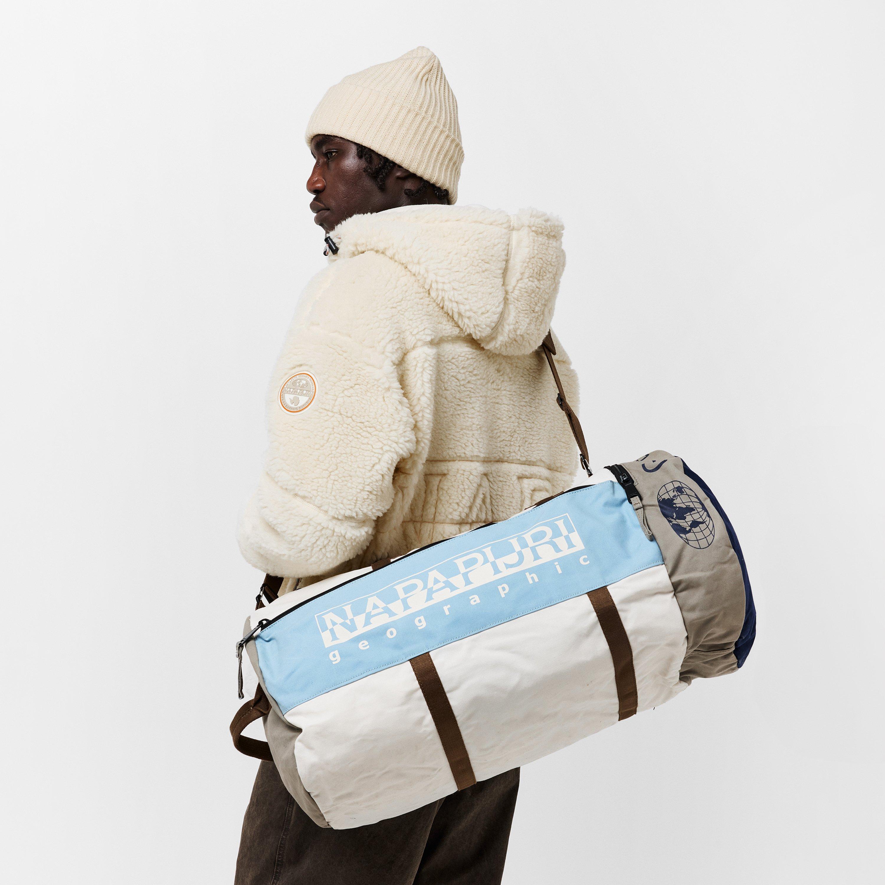 Blue/Beige - Napapijri - Men's Napa Equator Holdall - 3