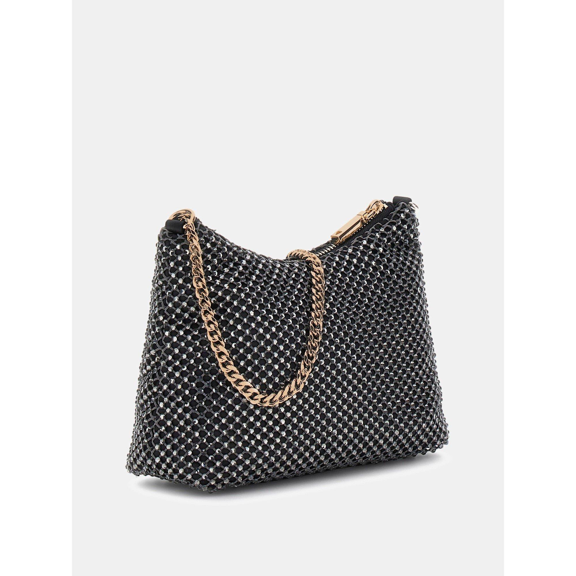 Black - Guess - Women's Zalina Shoulder Bag - 3