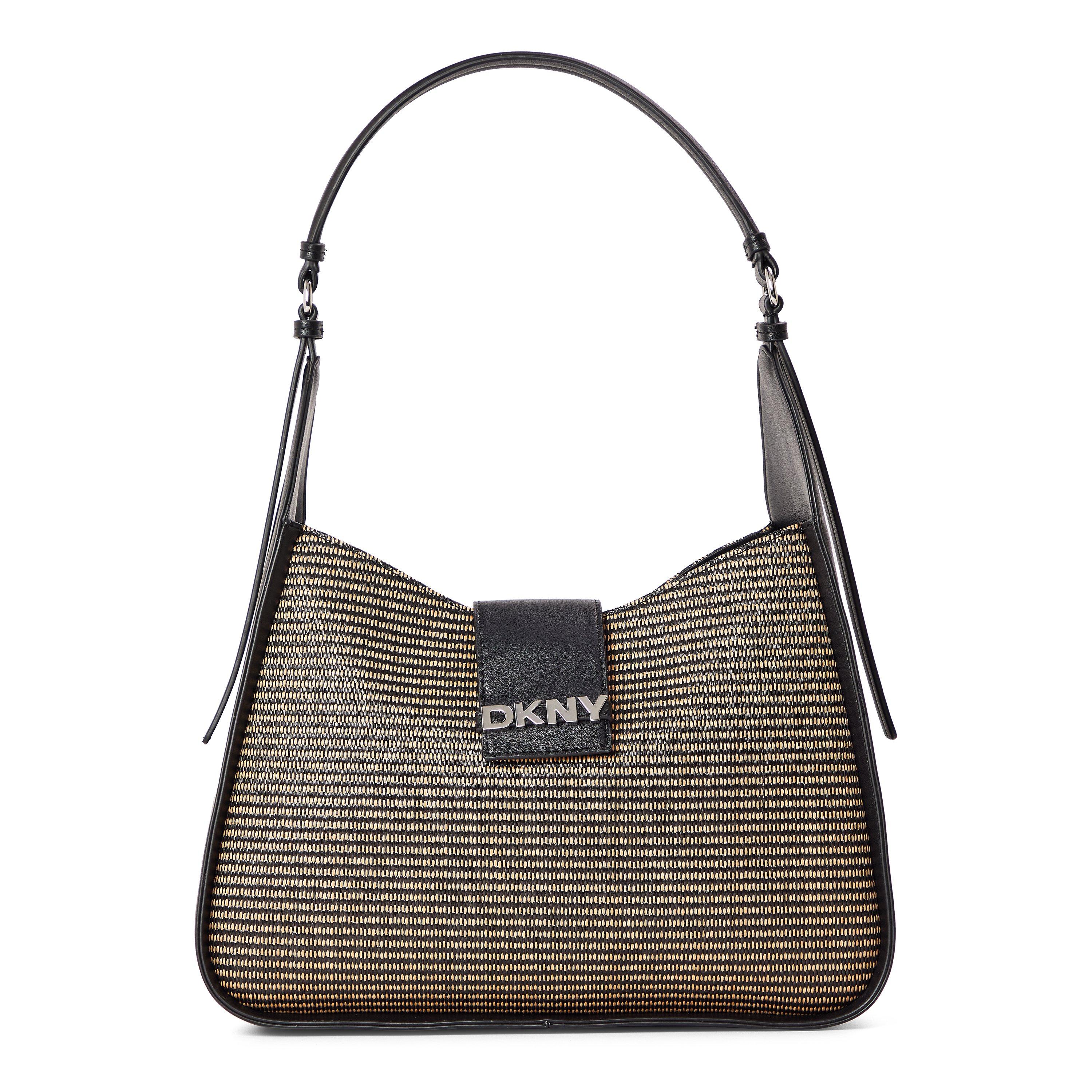 Natural/Preto - DKNY - DKNY Bertie Hobo Ld99 - 1