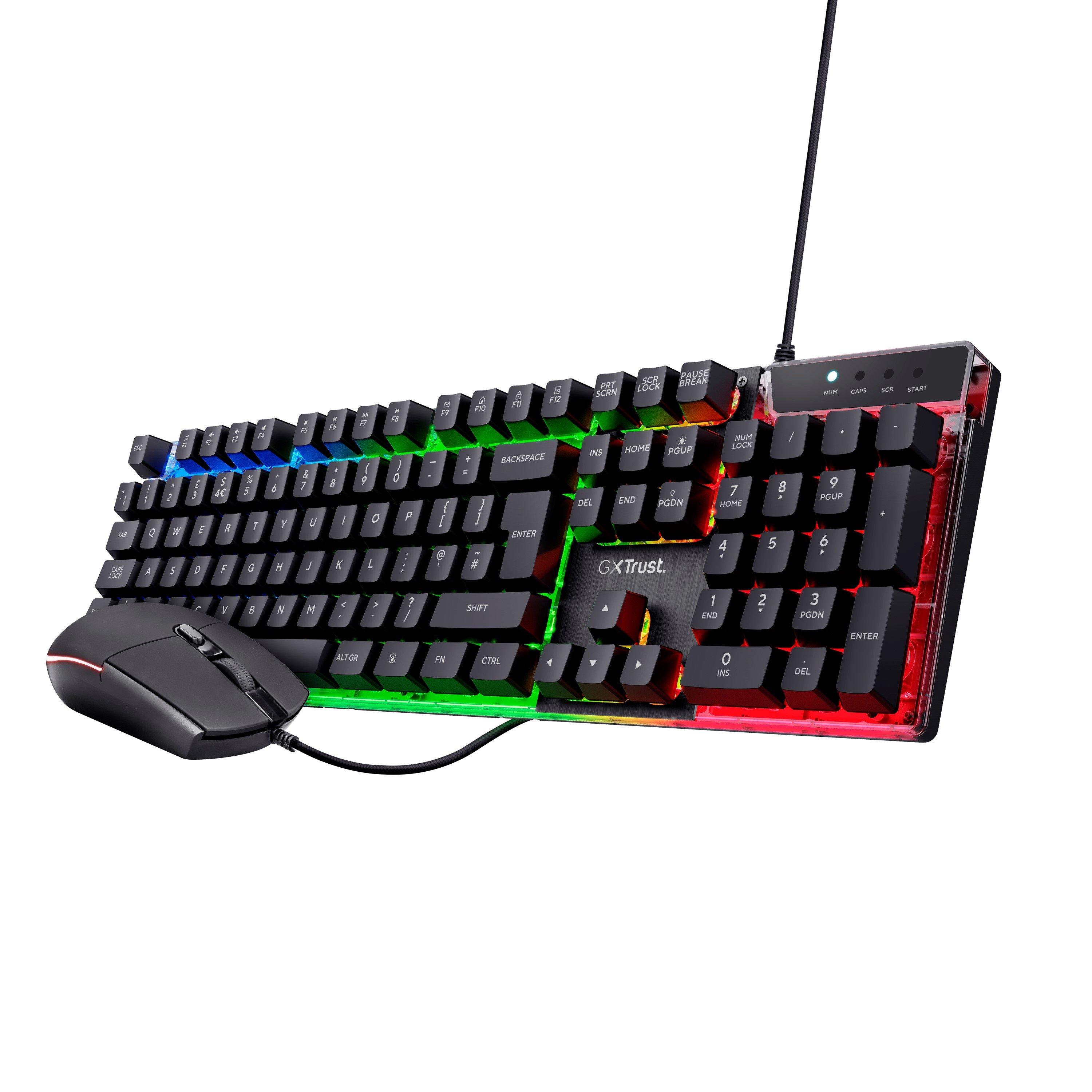 Meerkleurig - Trust - Azor Keyboard and Mouse Starter Packs - 2