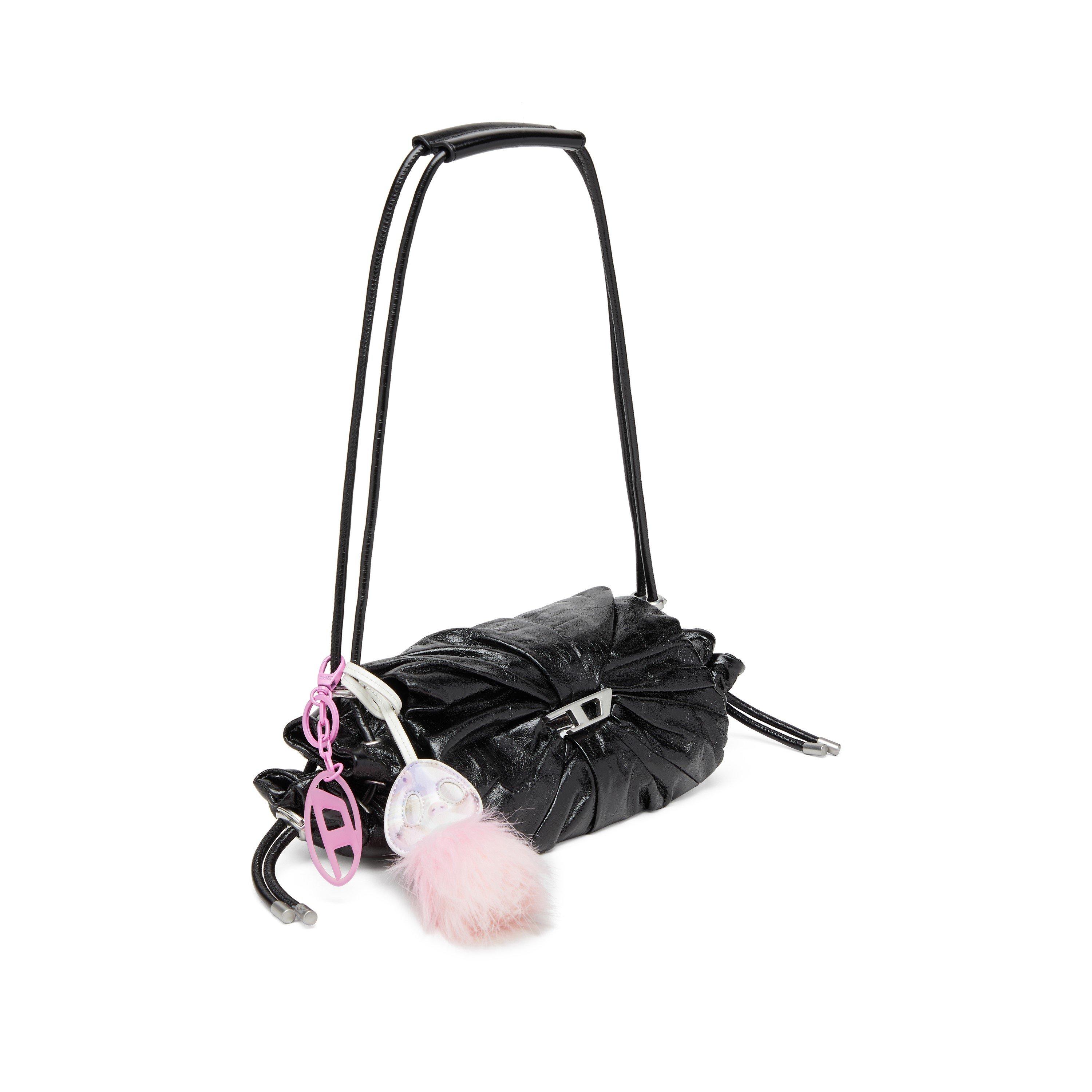 Black - Diesel - Women's Scrunch Shoulder Bag - 3