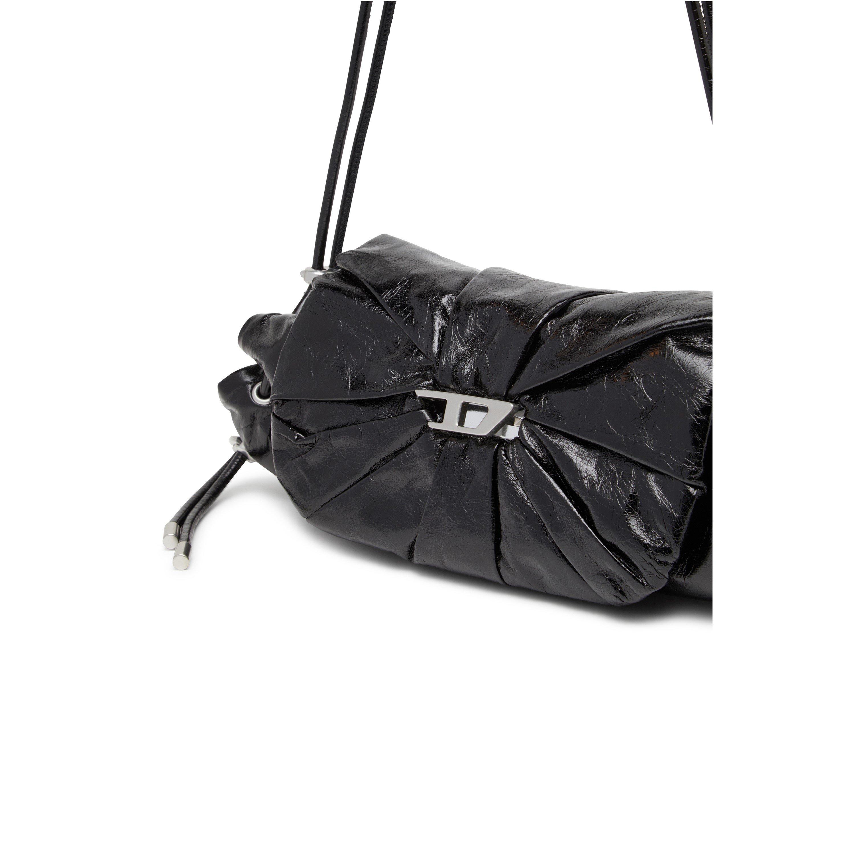 Black - Diesel - Women's Scrunch Shoulder Bag - 4