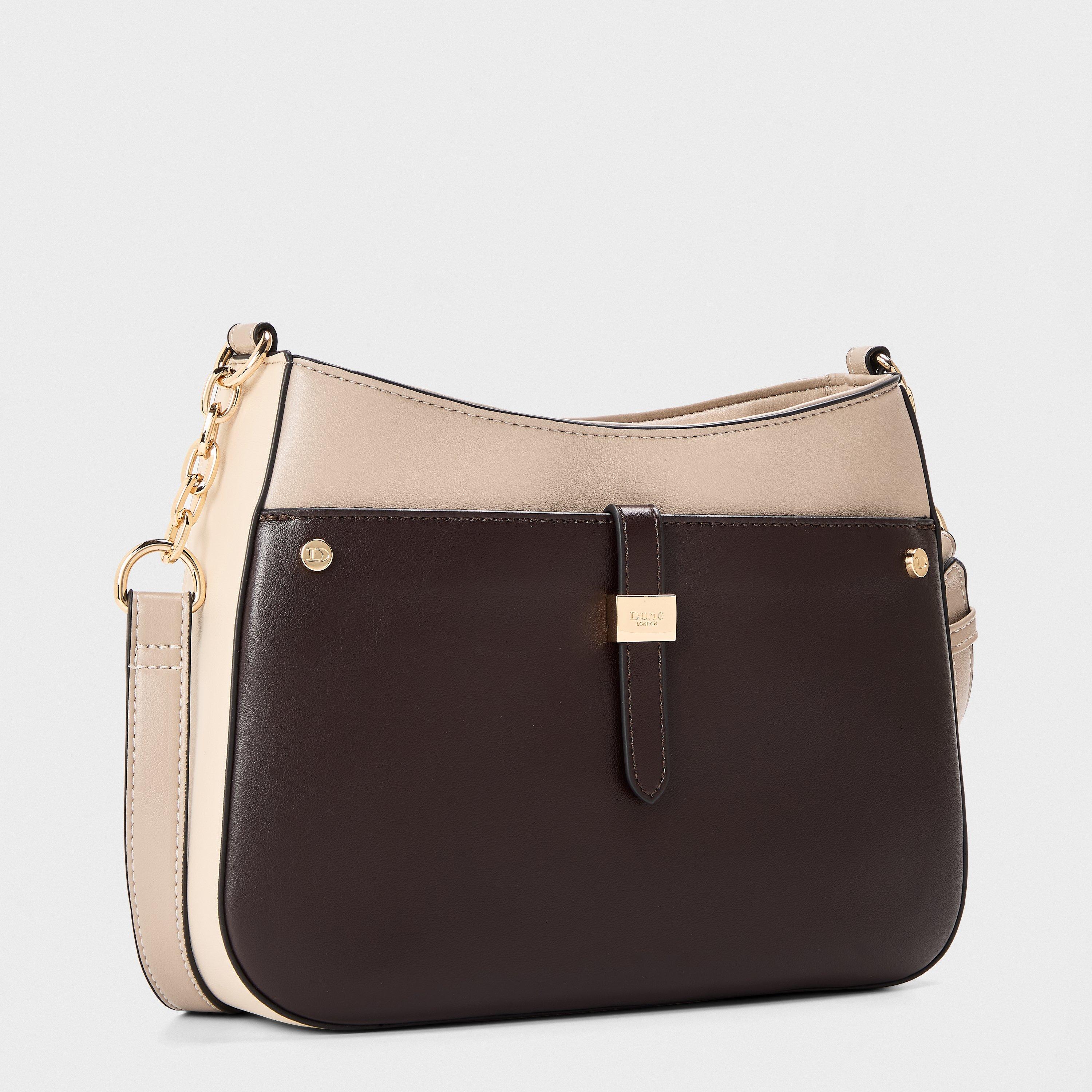 Marrone scuro - Dune London - Women's Dovie Cross Body Bags - 2