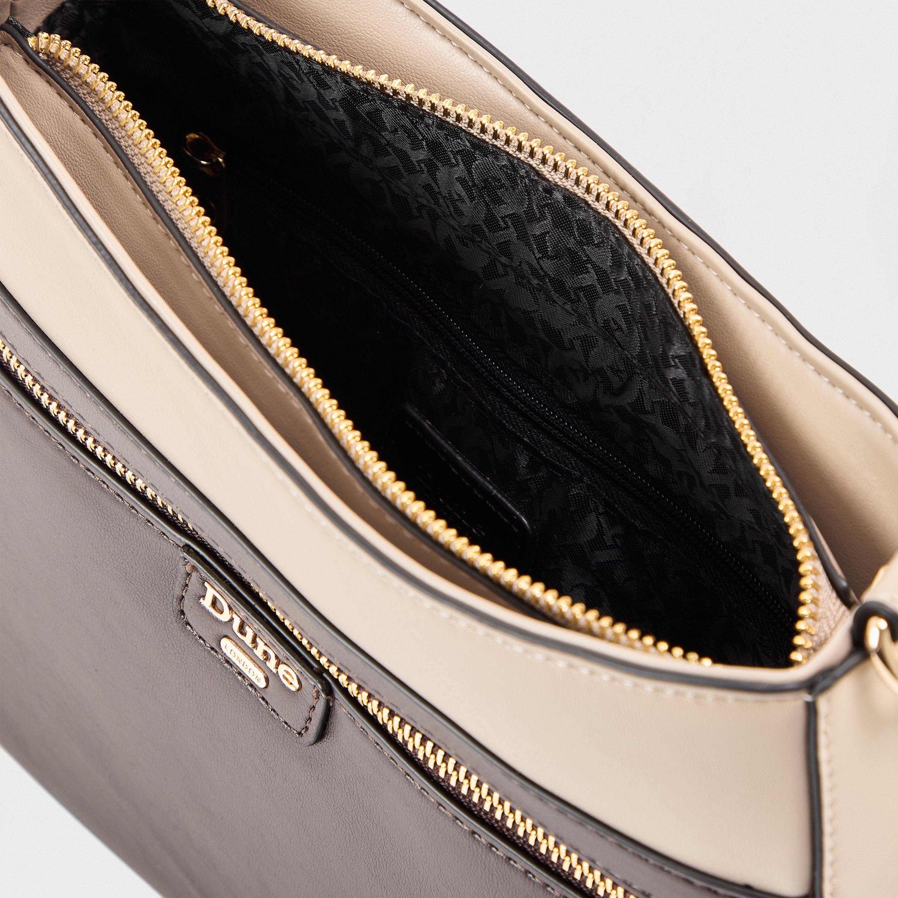 Marrone scuro - Dune London - Women's Dovie Cross Body Bags - 4