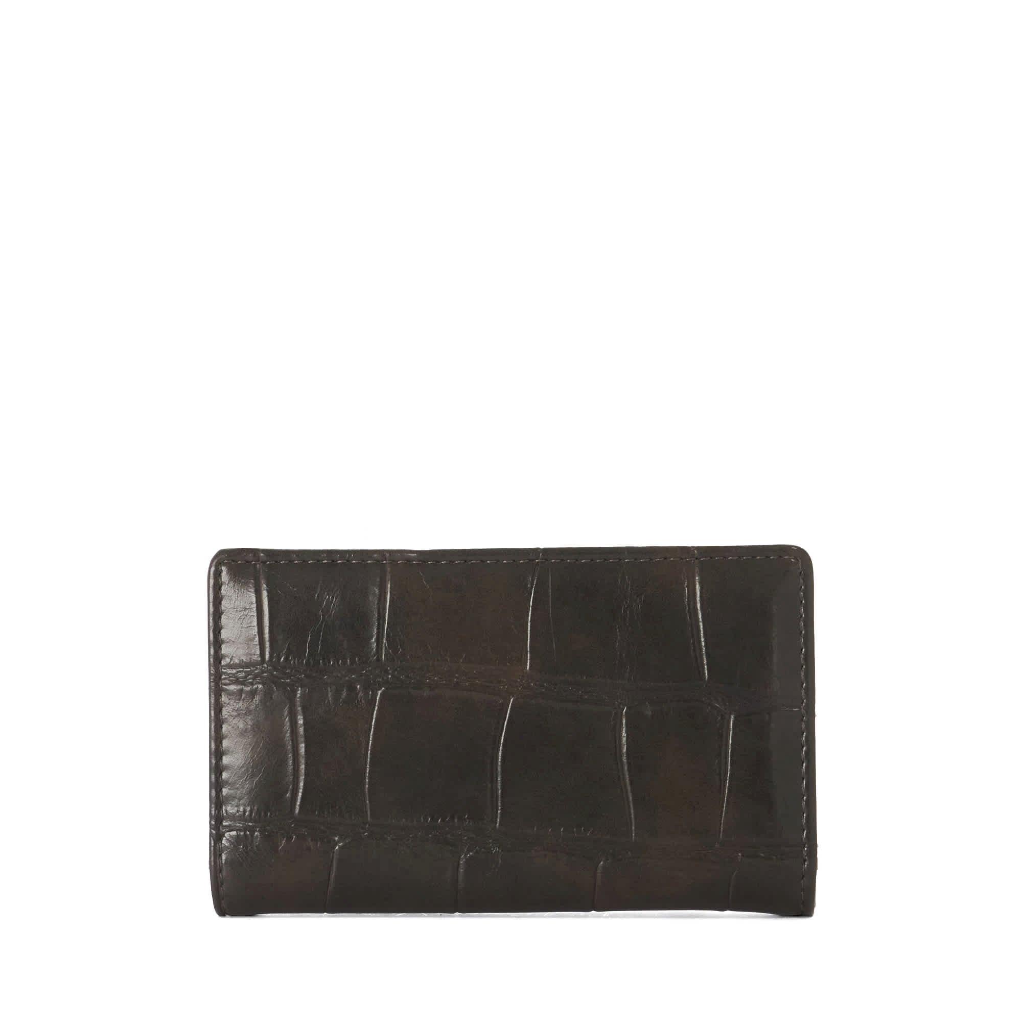 čokolada - Dune London - Women's Kennero Faux Leather Zip Around Purse - 2
