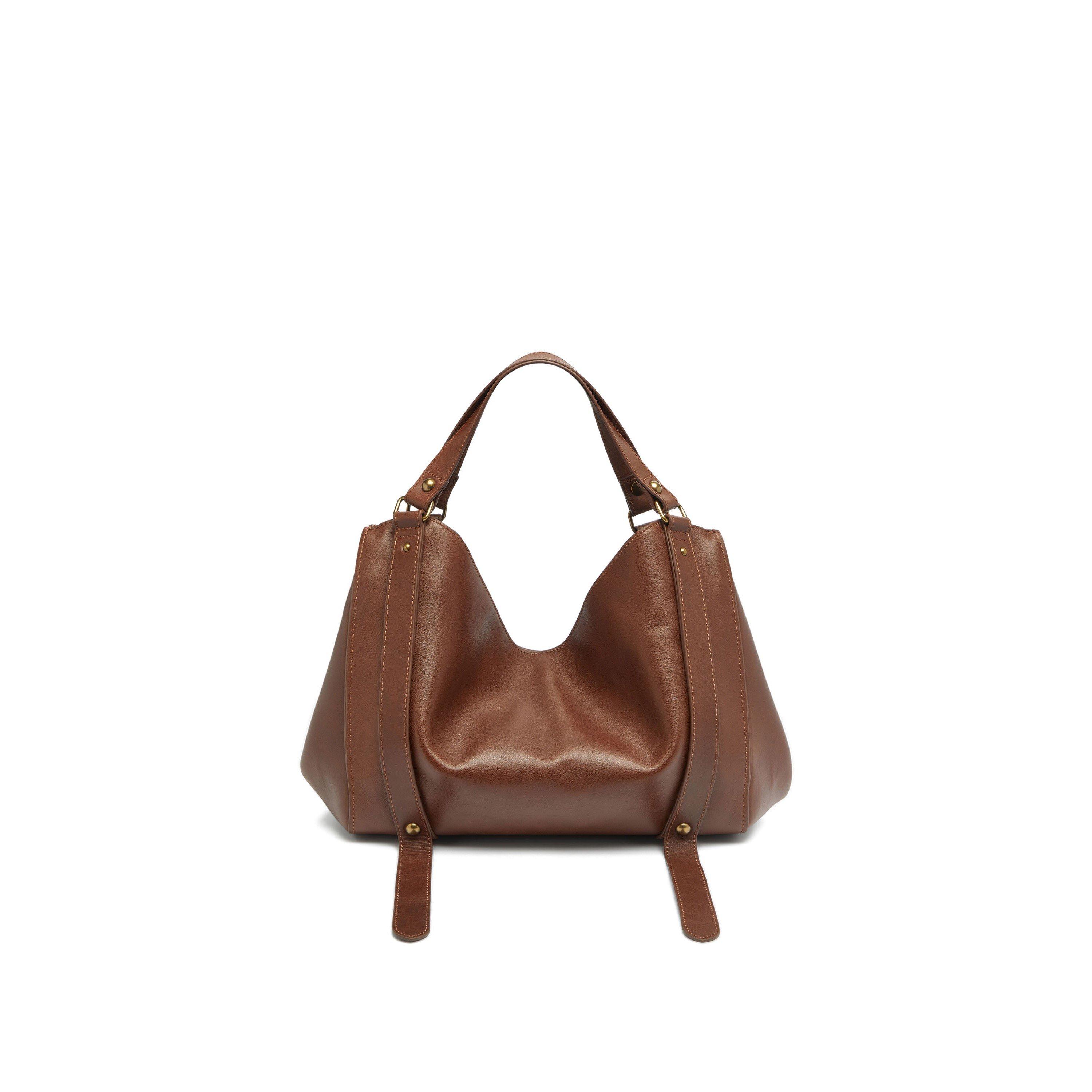 T2224 - Diesel - Women's Knot-D Tophandle M Leather Top-Handle Bag - 3
